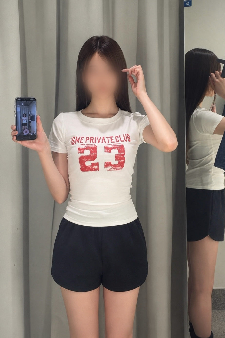 ナンバーロゴTシャツ KR15035