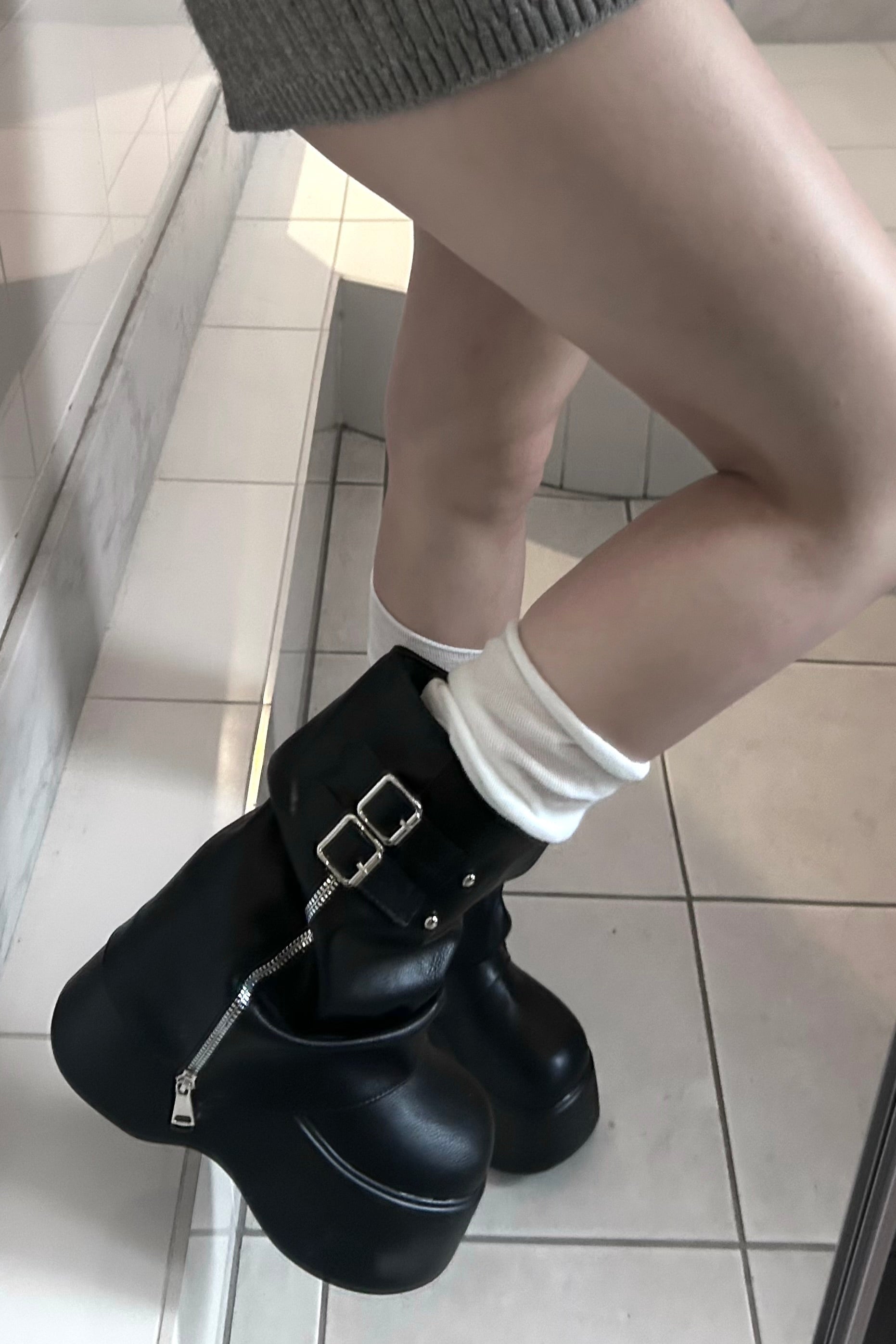 ボリュームソールカバーブーツ KR14587