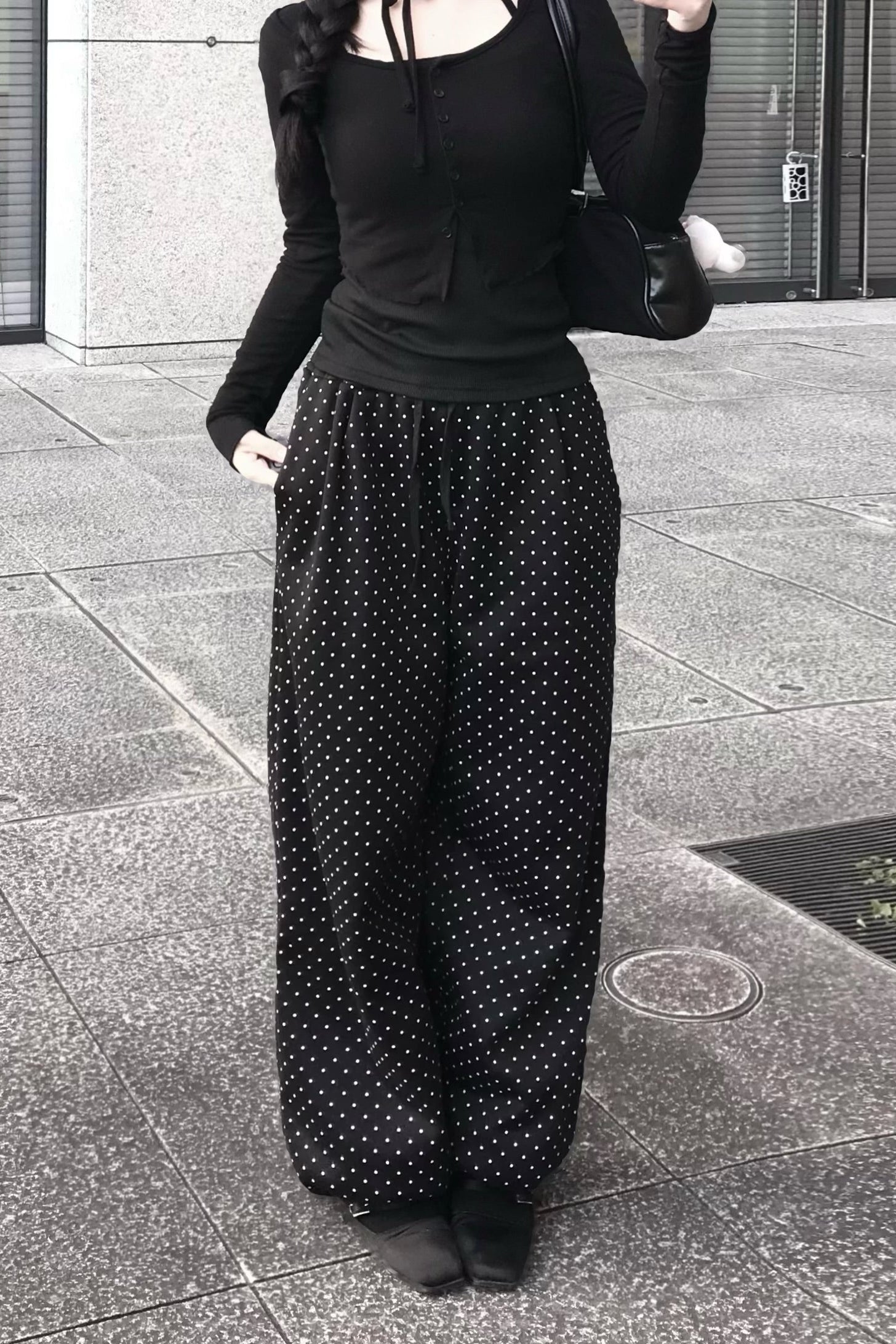 ドットスウェットパンツ KR14041