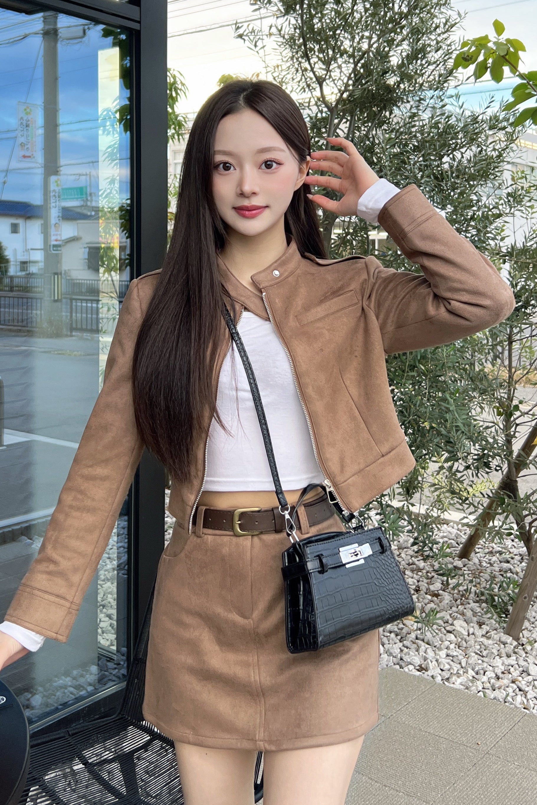 スウェードシンプルセットアップ KR12804