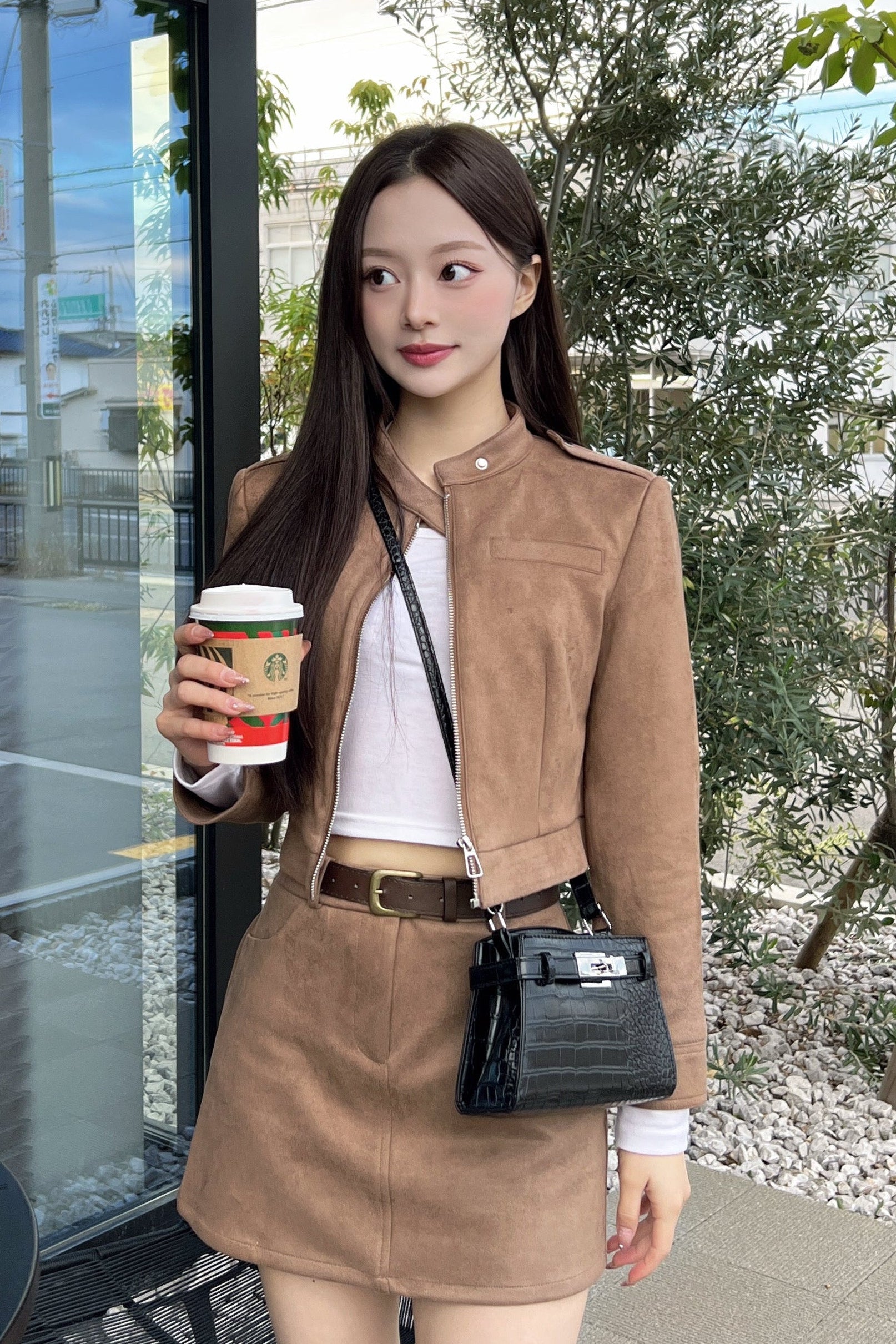 スウェードシンプルセットアップ KR12804