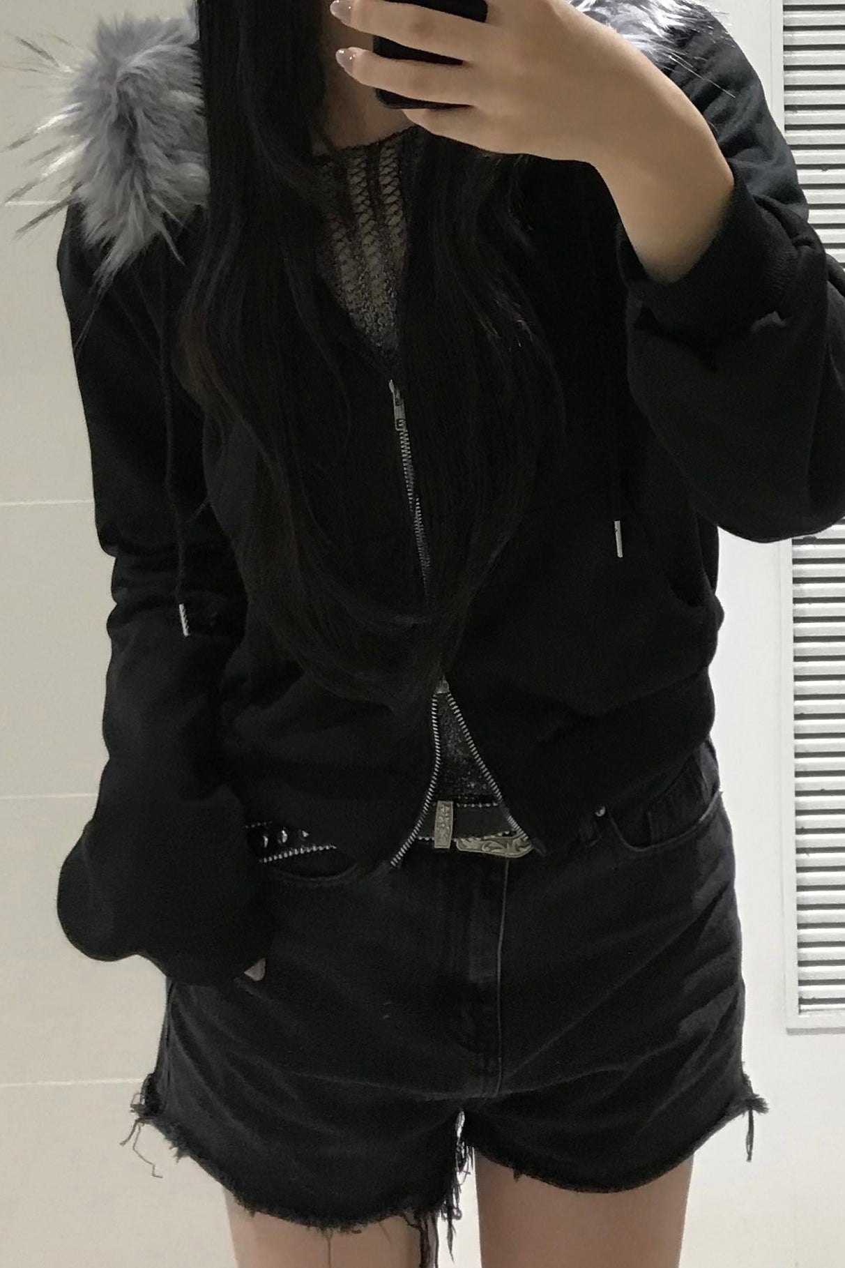 ビッグファーフーディーパーカー KR13732