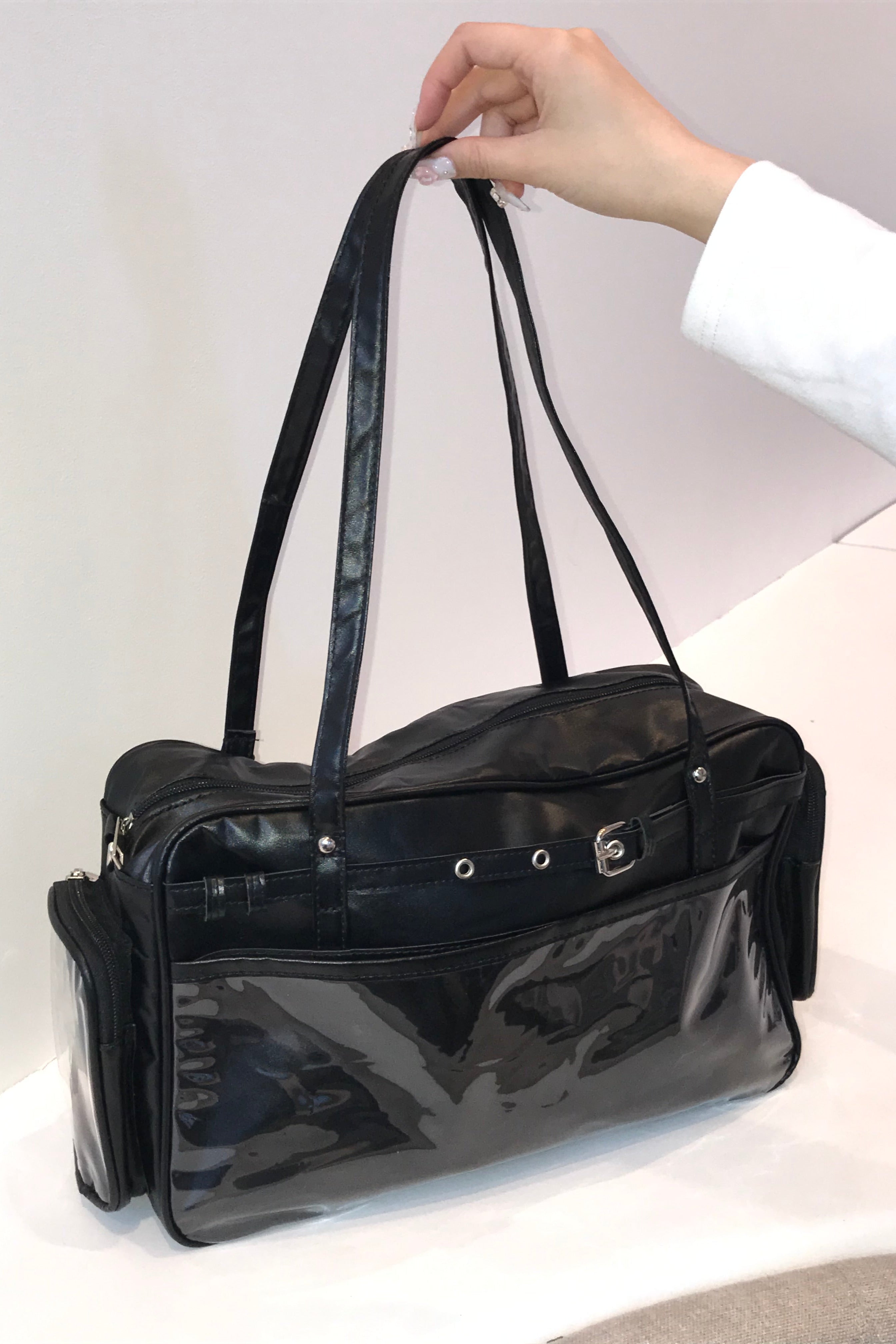 クリアベルトデザインバッグ KR13572