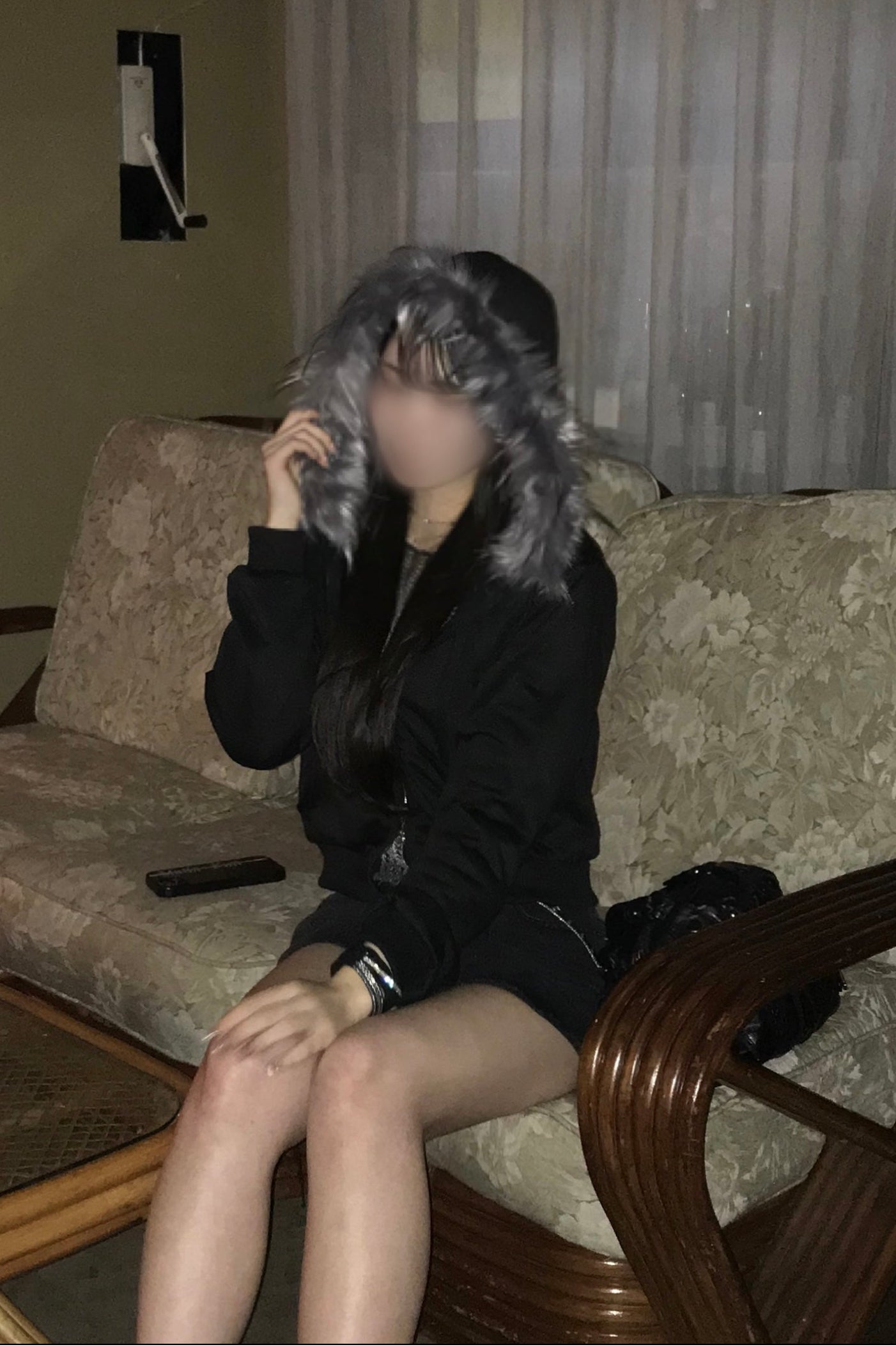 ビッグファーフーディーパーカー KR13732