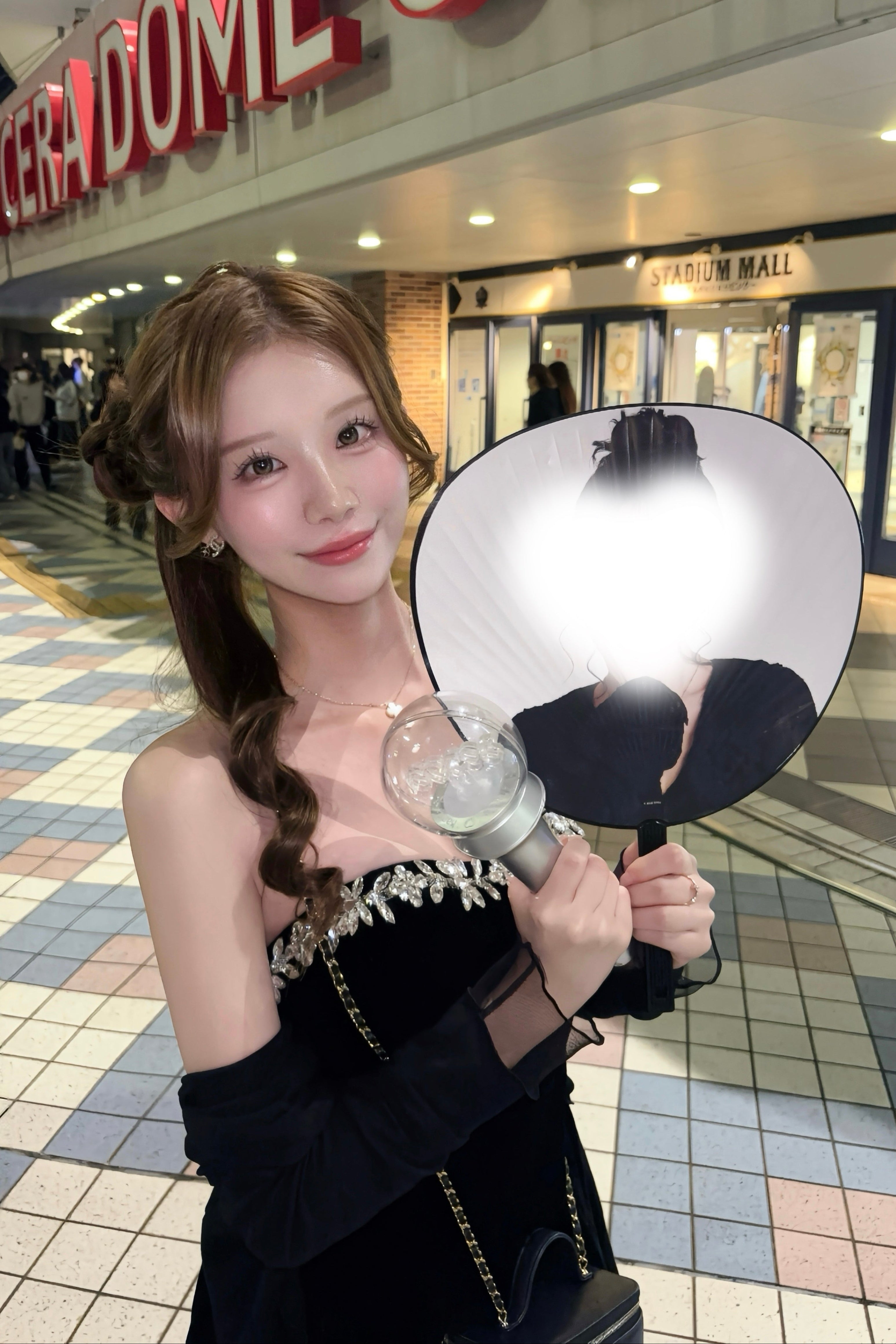 ビジューベアトップミニワンピース KR14478