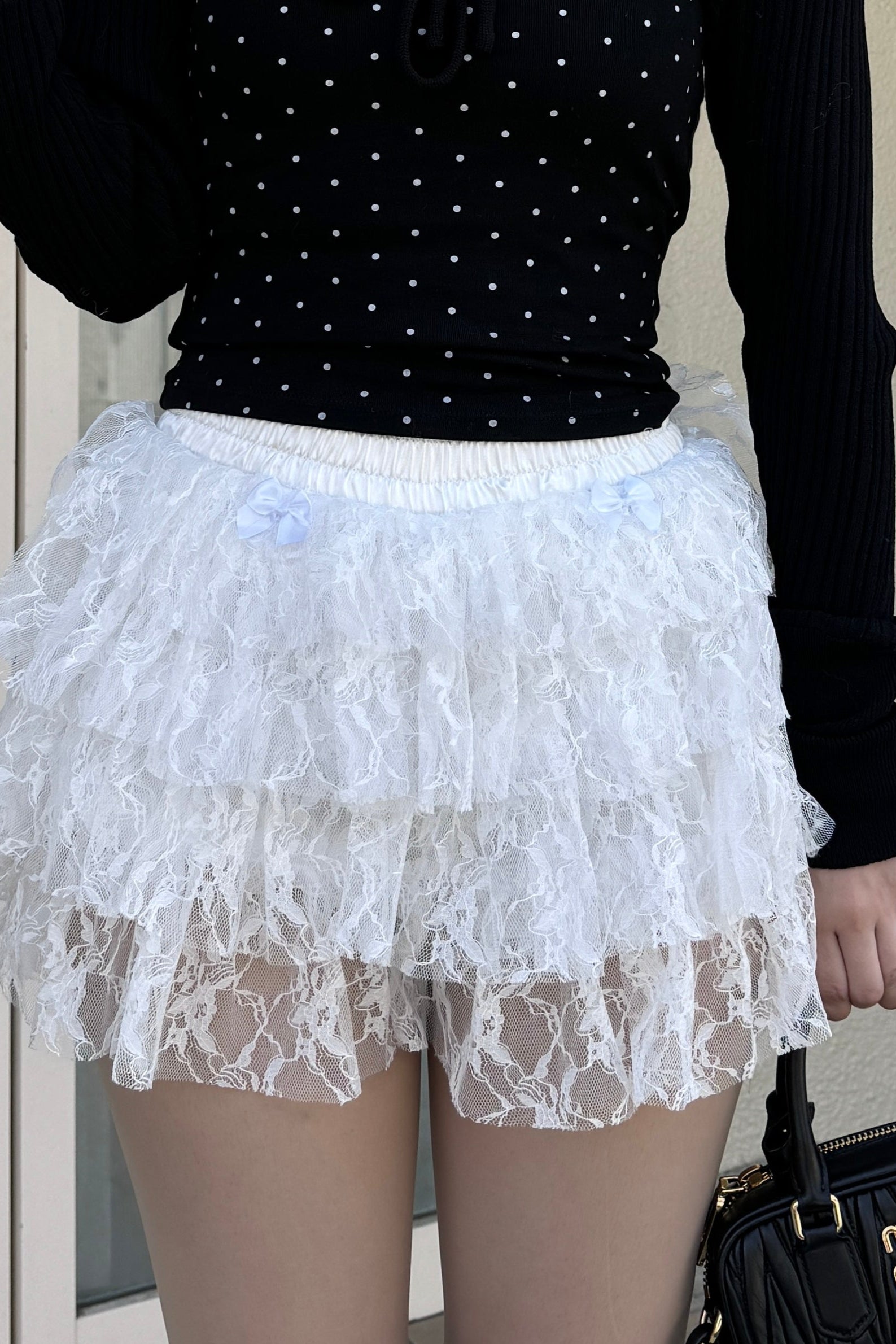 flower chiffon skirt KR10025