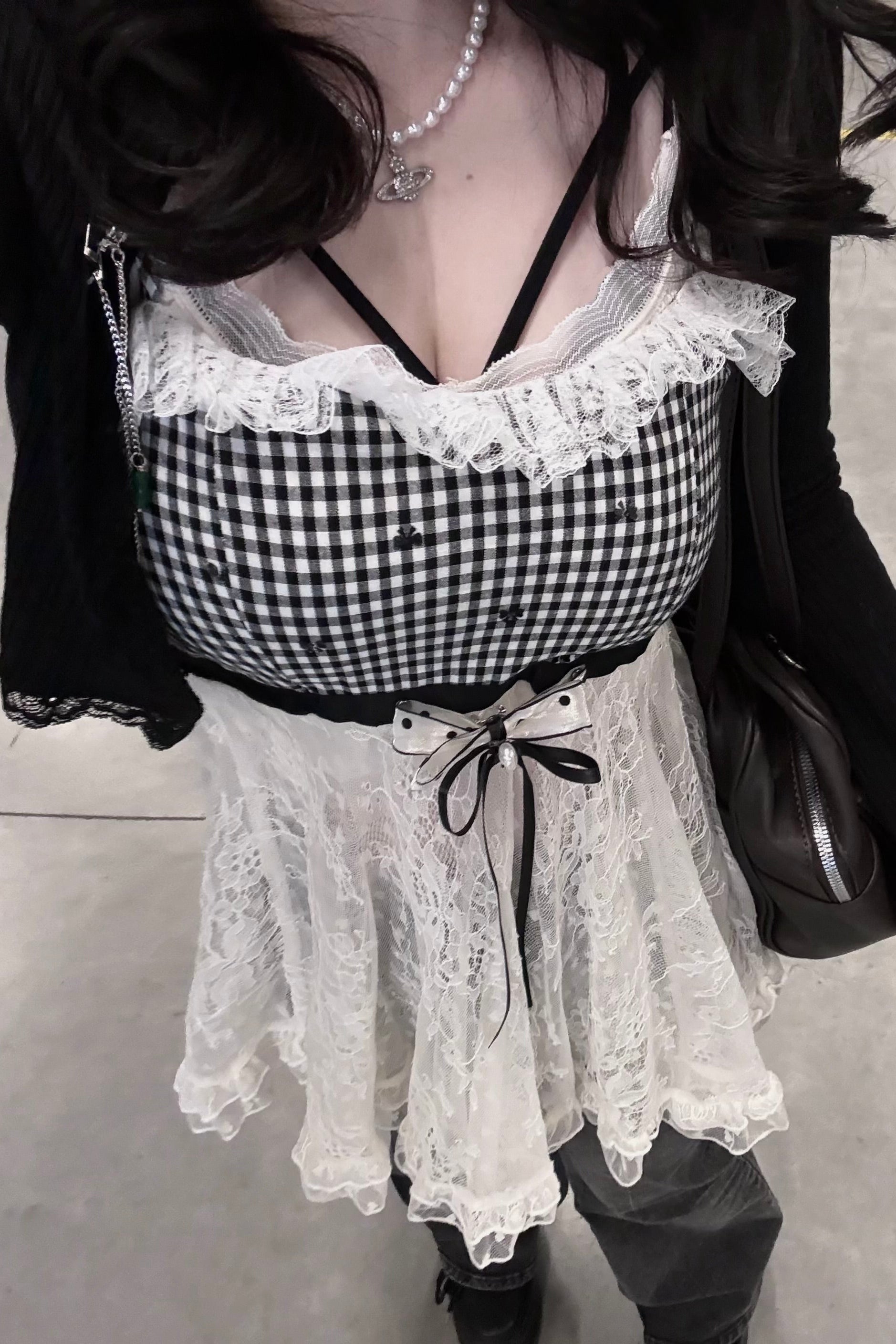 デザインキャミカーディガンセット KR13791