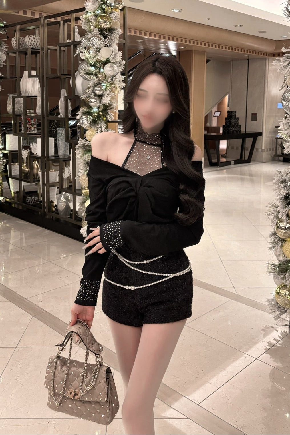 ラグジュアリーストーントップス KR13778