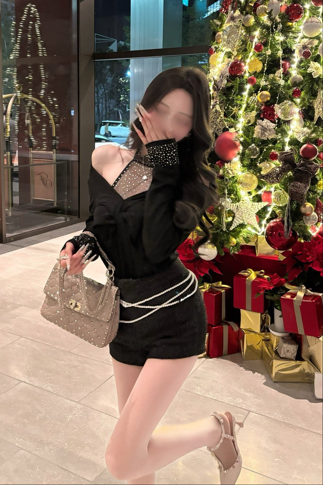 ラグジュアリーストーントップス KR13778