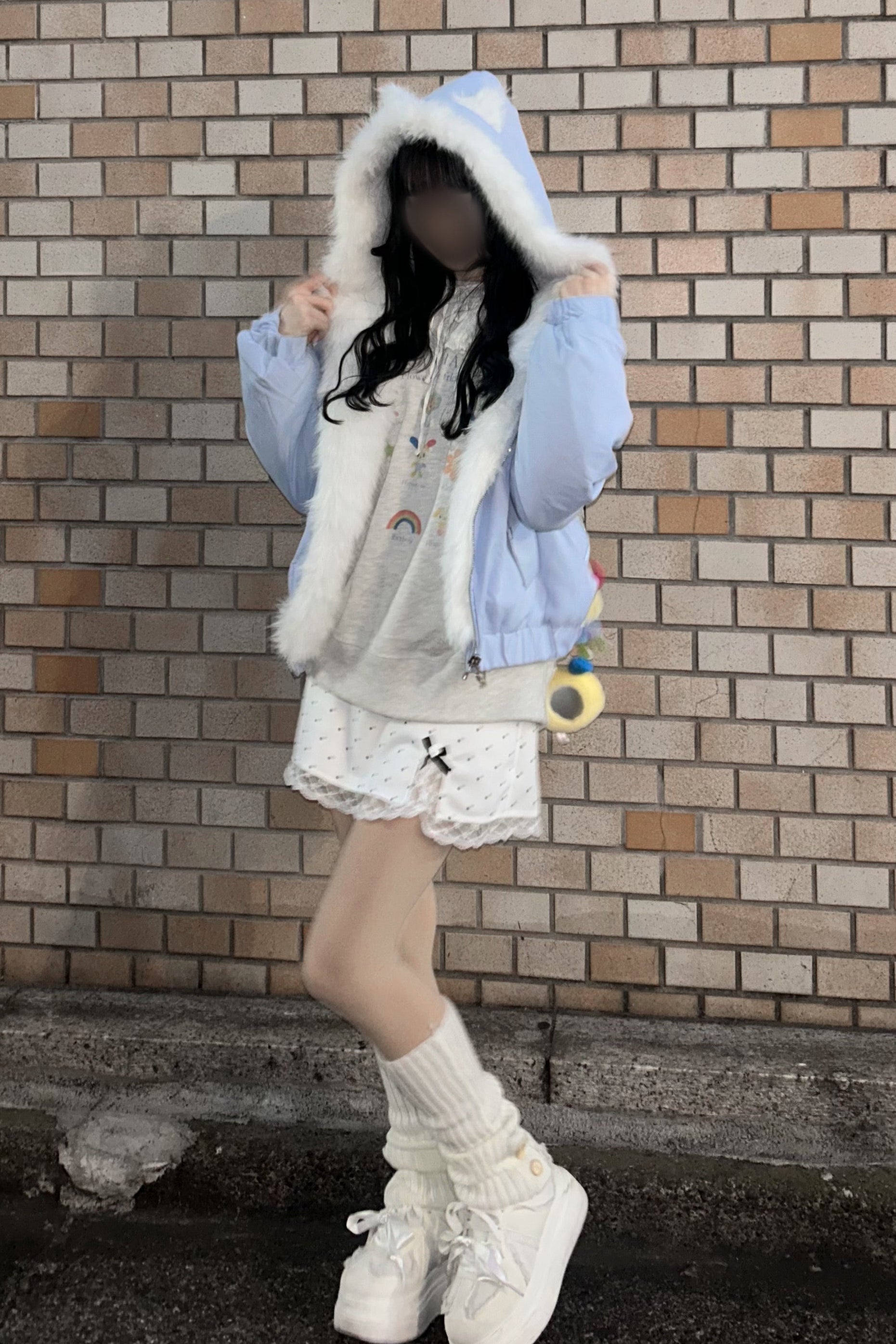 猫耳オーバーファージャケット KR30065