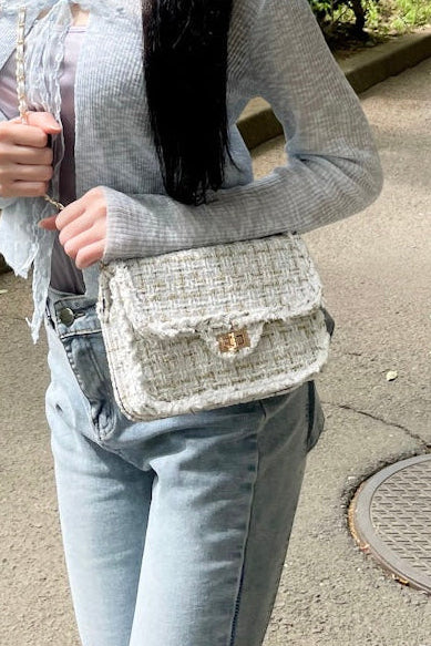 ツイードショルダーバッグ KR14653