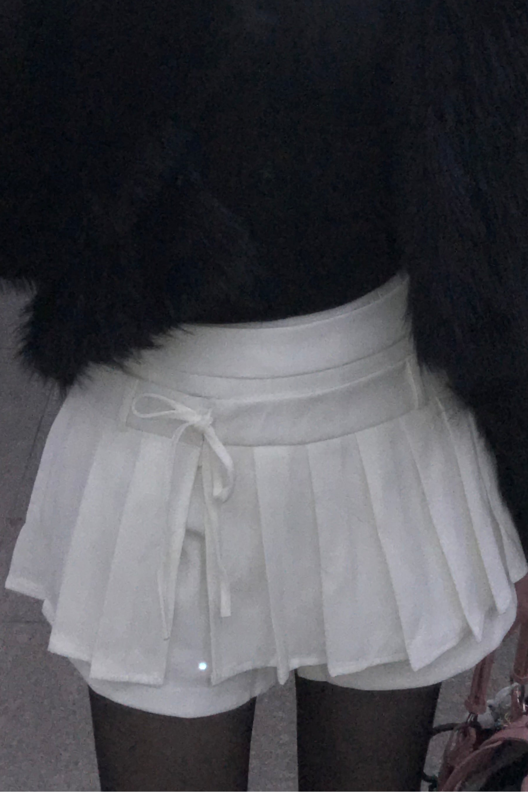 リボンプリーツミニスカート KR14221