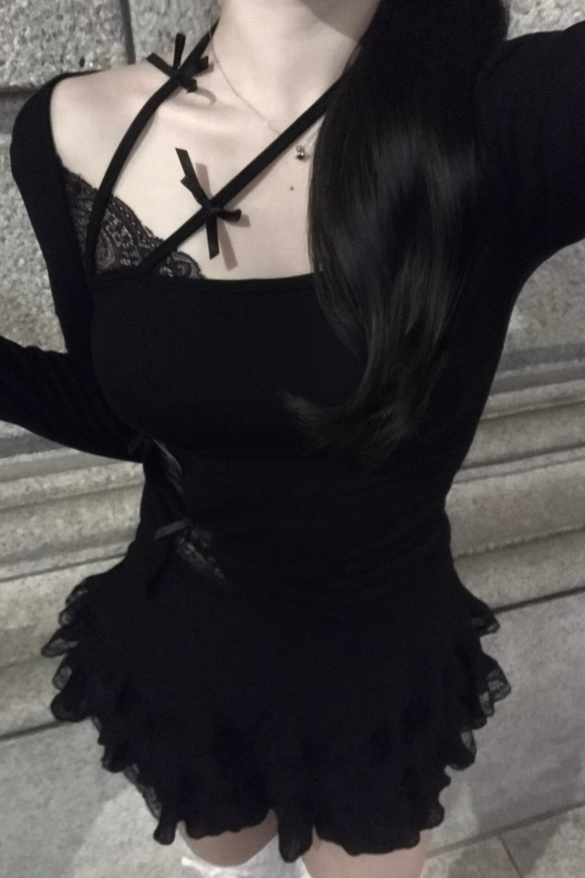 レースアシメトップス KR14245