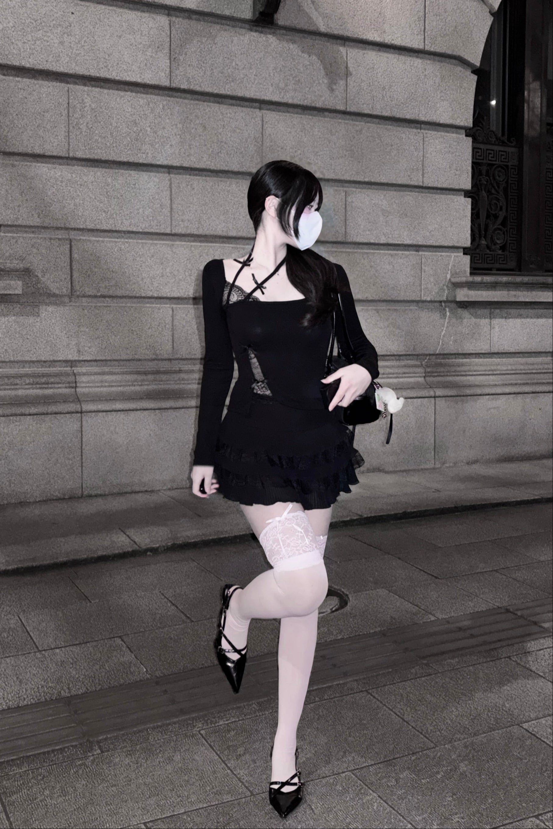 クロスストラップヒール KR14045