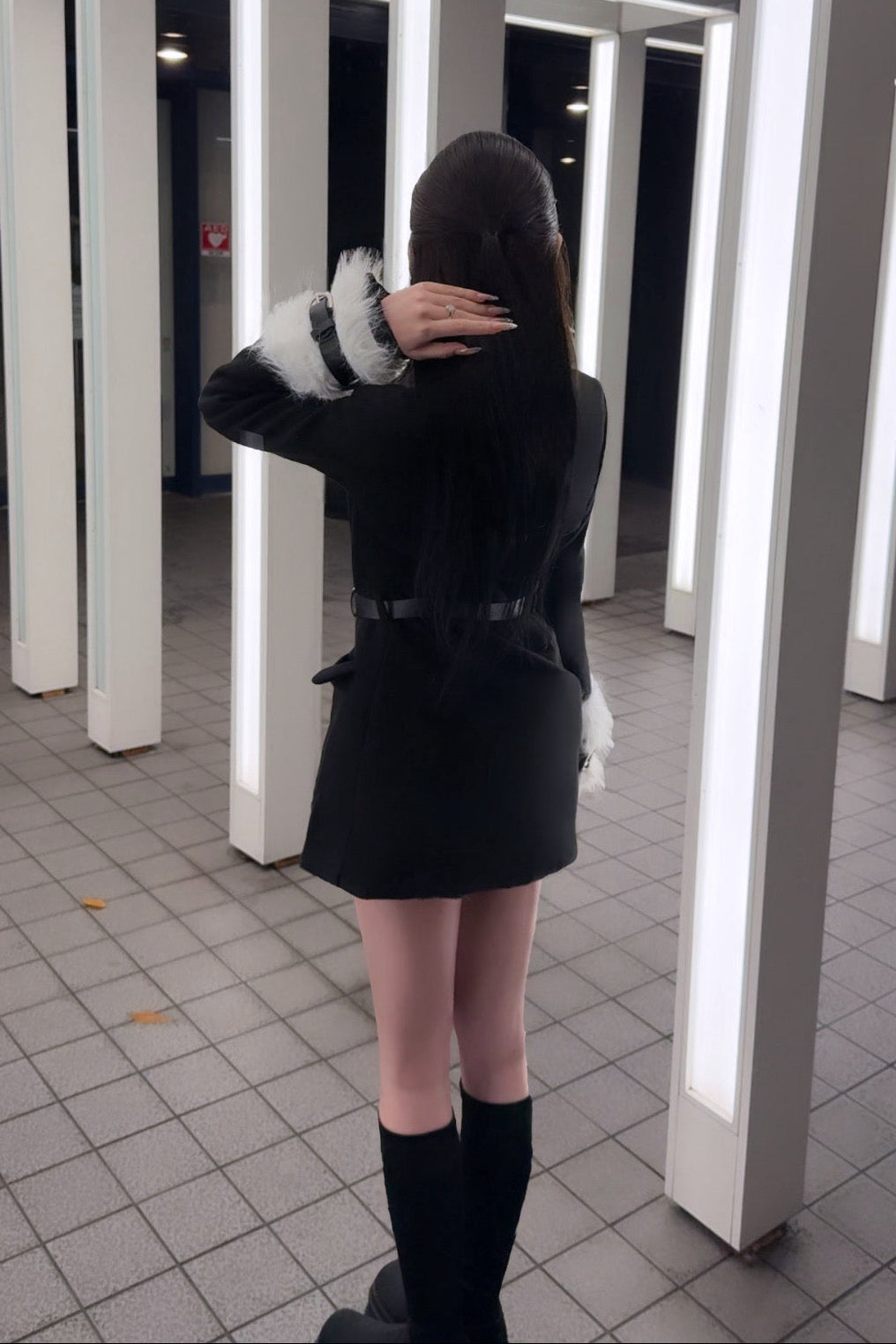 スリーブファークラシックコート KR30359