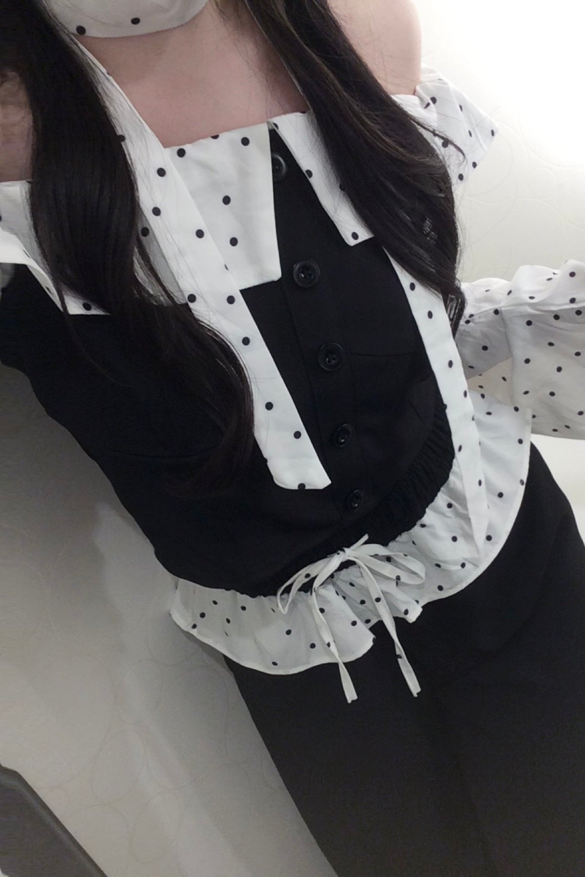 ドットフリルクラシックセットアップ KR30245
