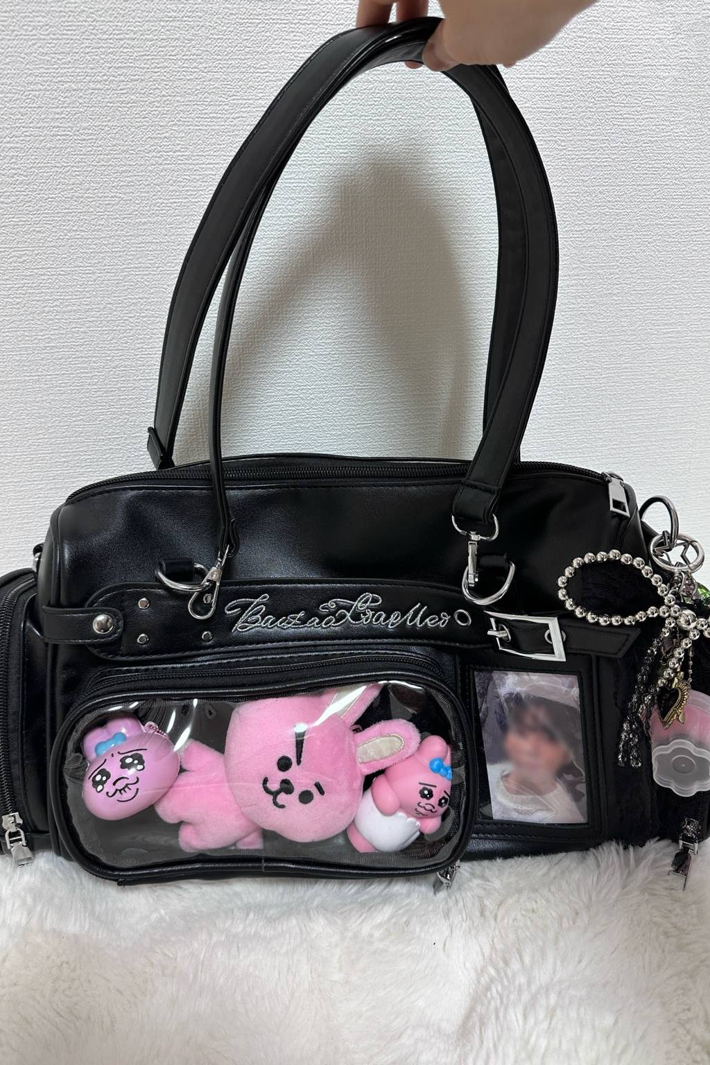 サイドポケットボストンバッグ KR14252