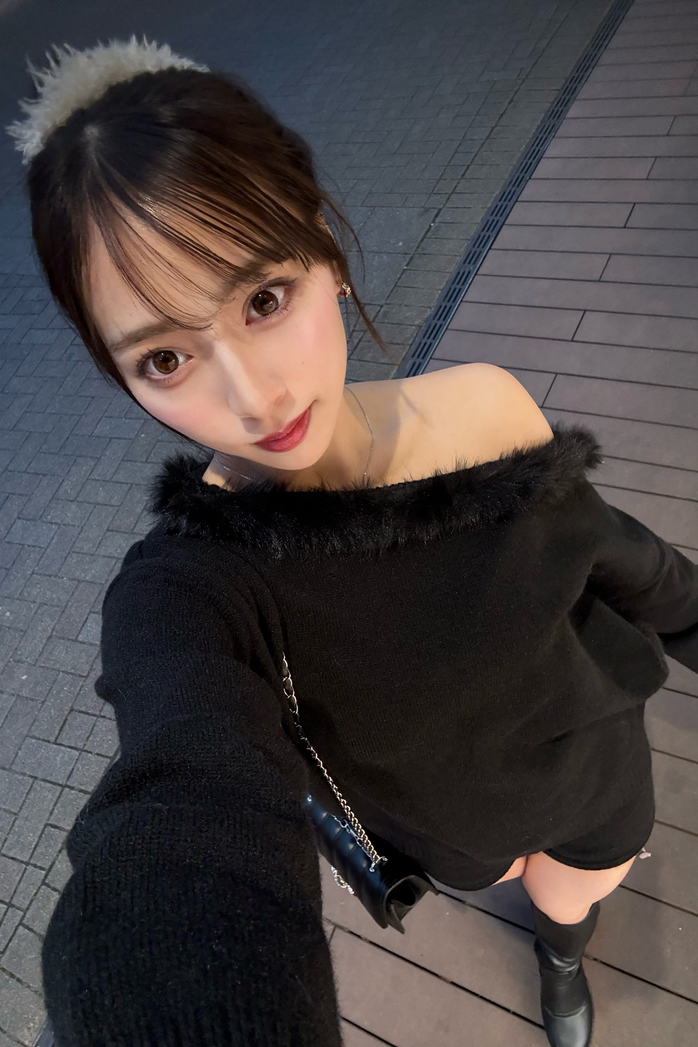 ファーオフニットセットアップ KR13494