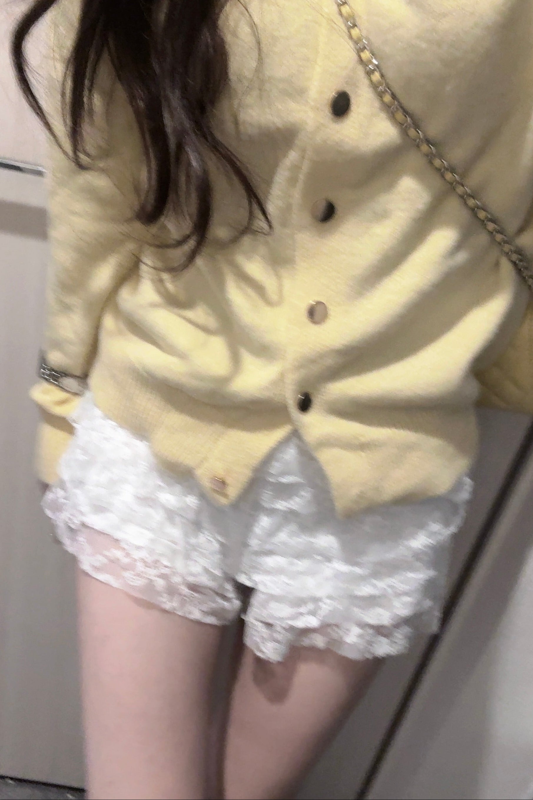 レースフリルショートパンツスカート KR14353