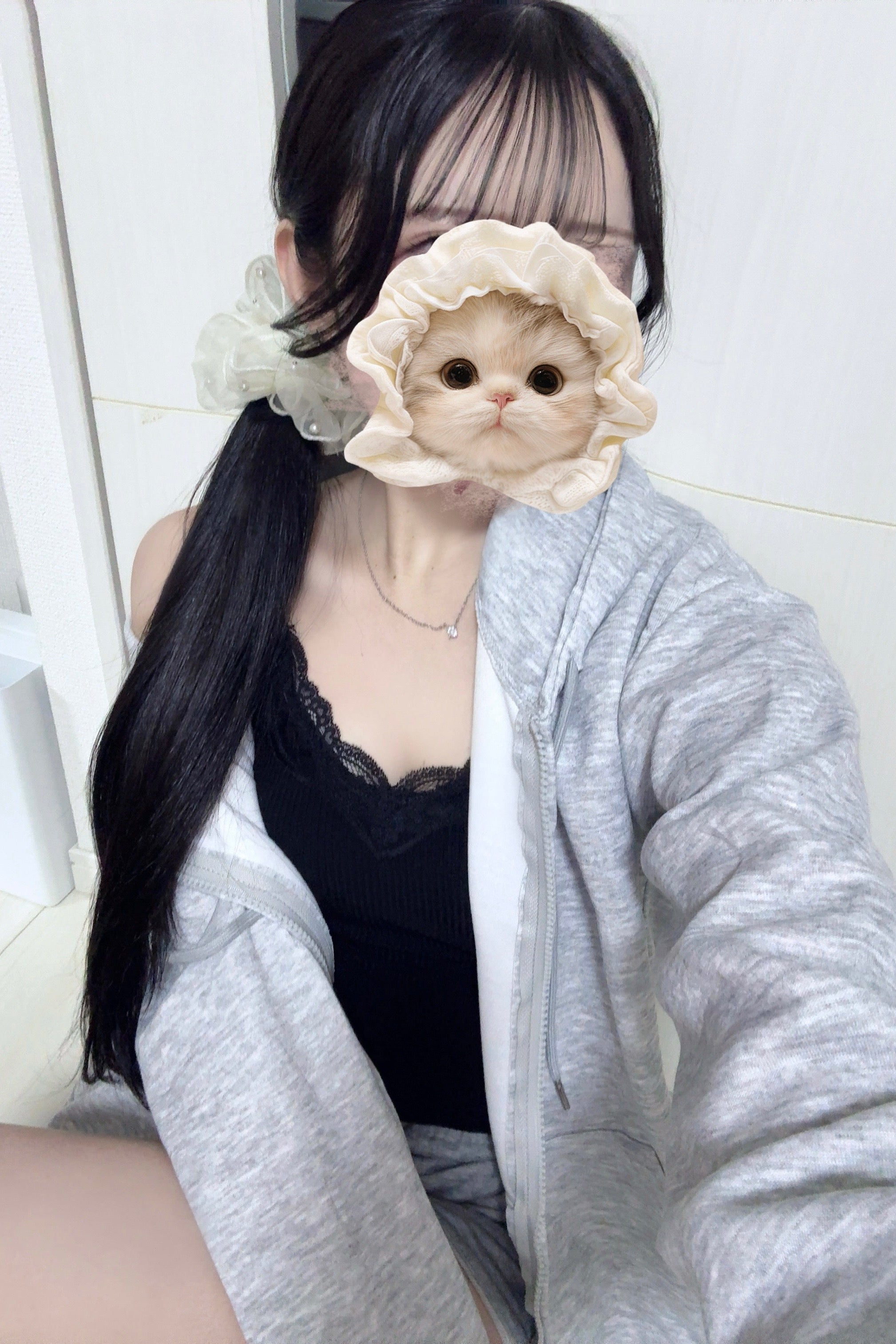 シンプルオーバーフーディー KR13627