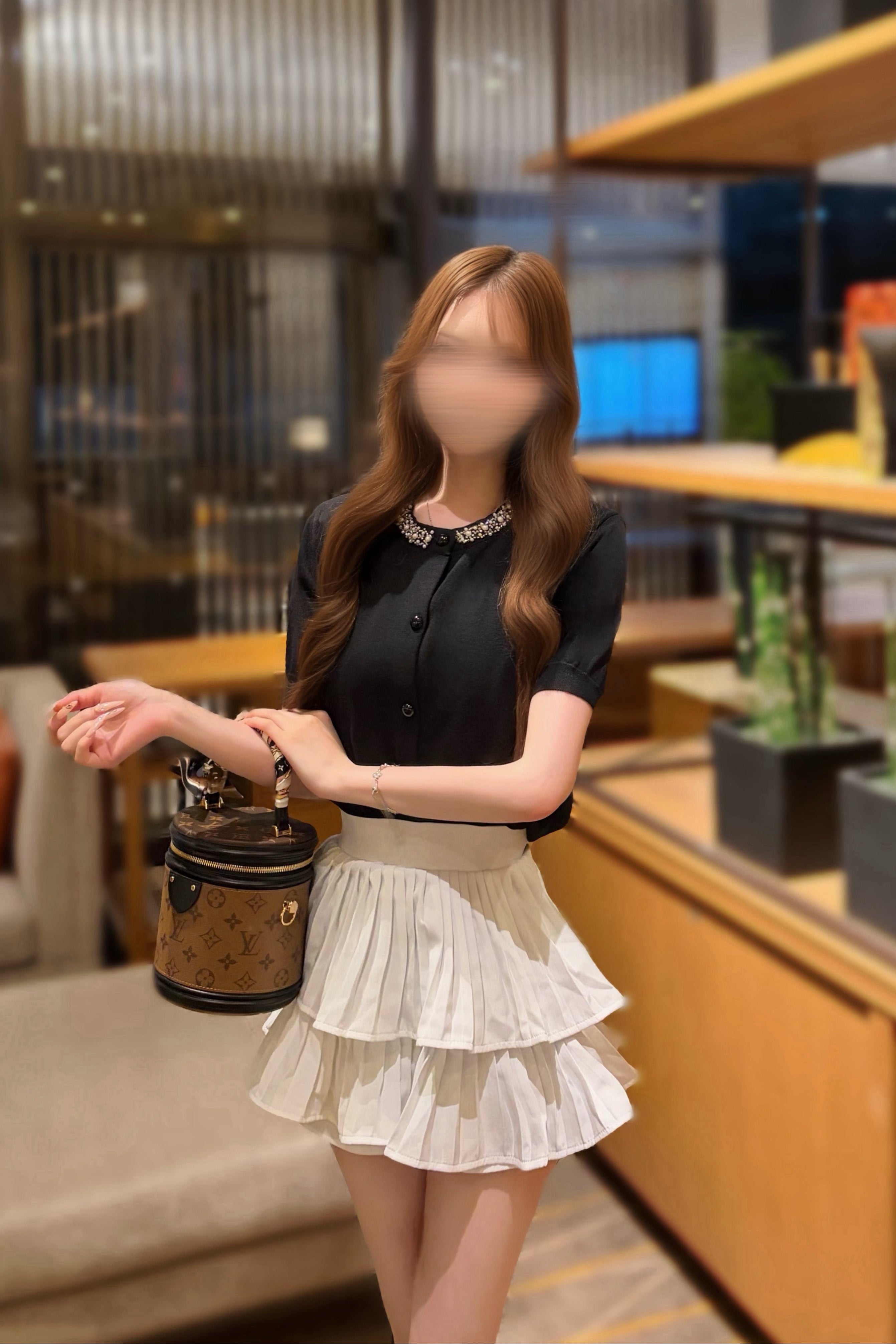 ネックビジュートップス KR12932
