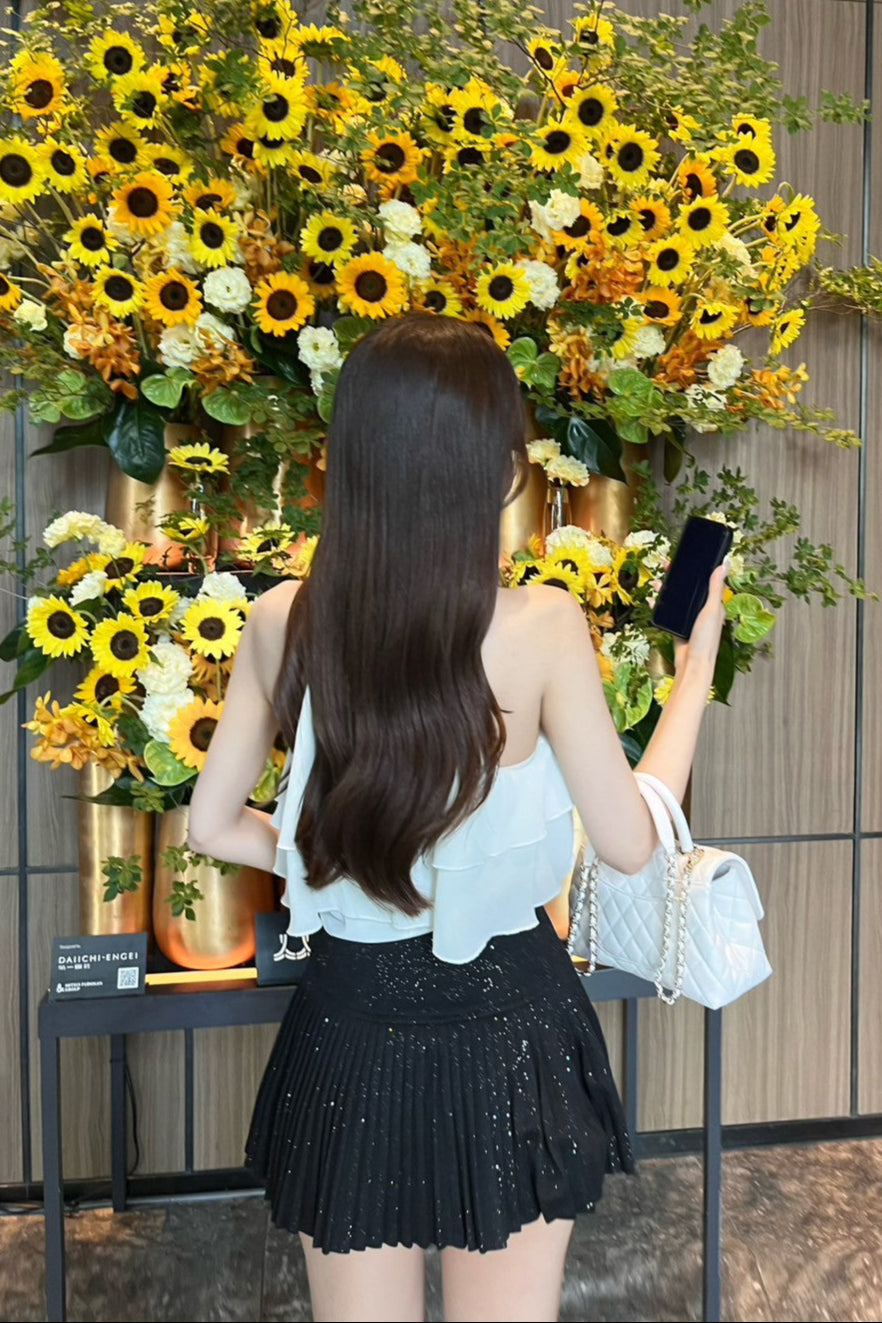 キラキラプリーツスカート KR11107