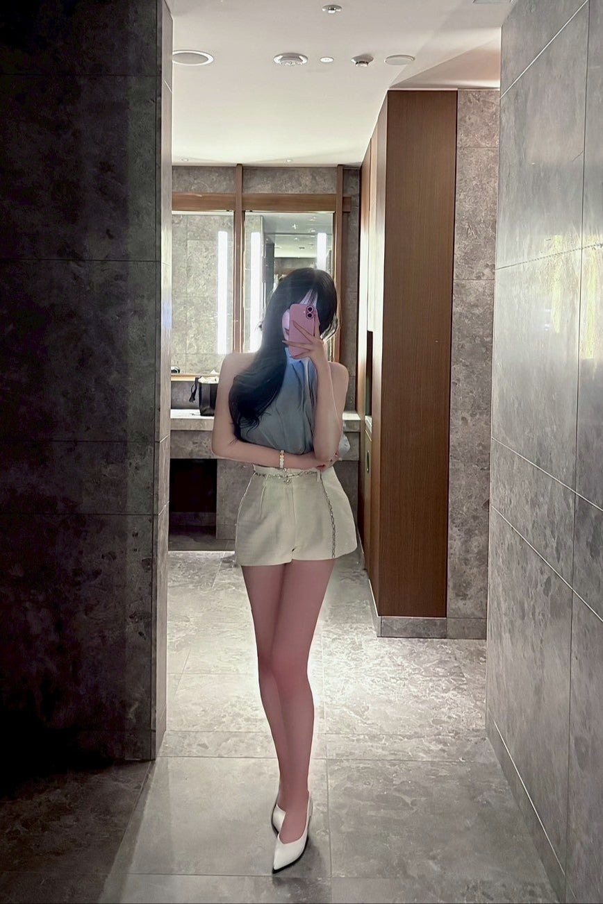 ivory eiegance high waist pants KR10113