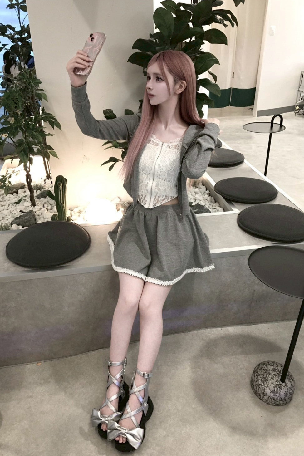 フリルグレースウェットセットアップ KR10141