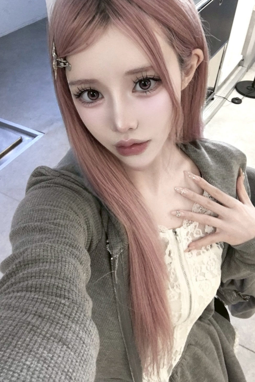 フリルグレースウェットセットアップ KR10141