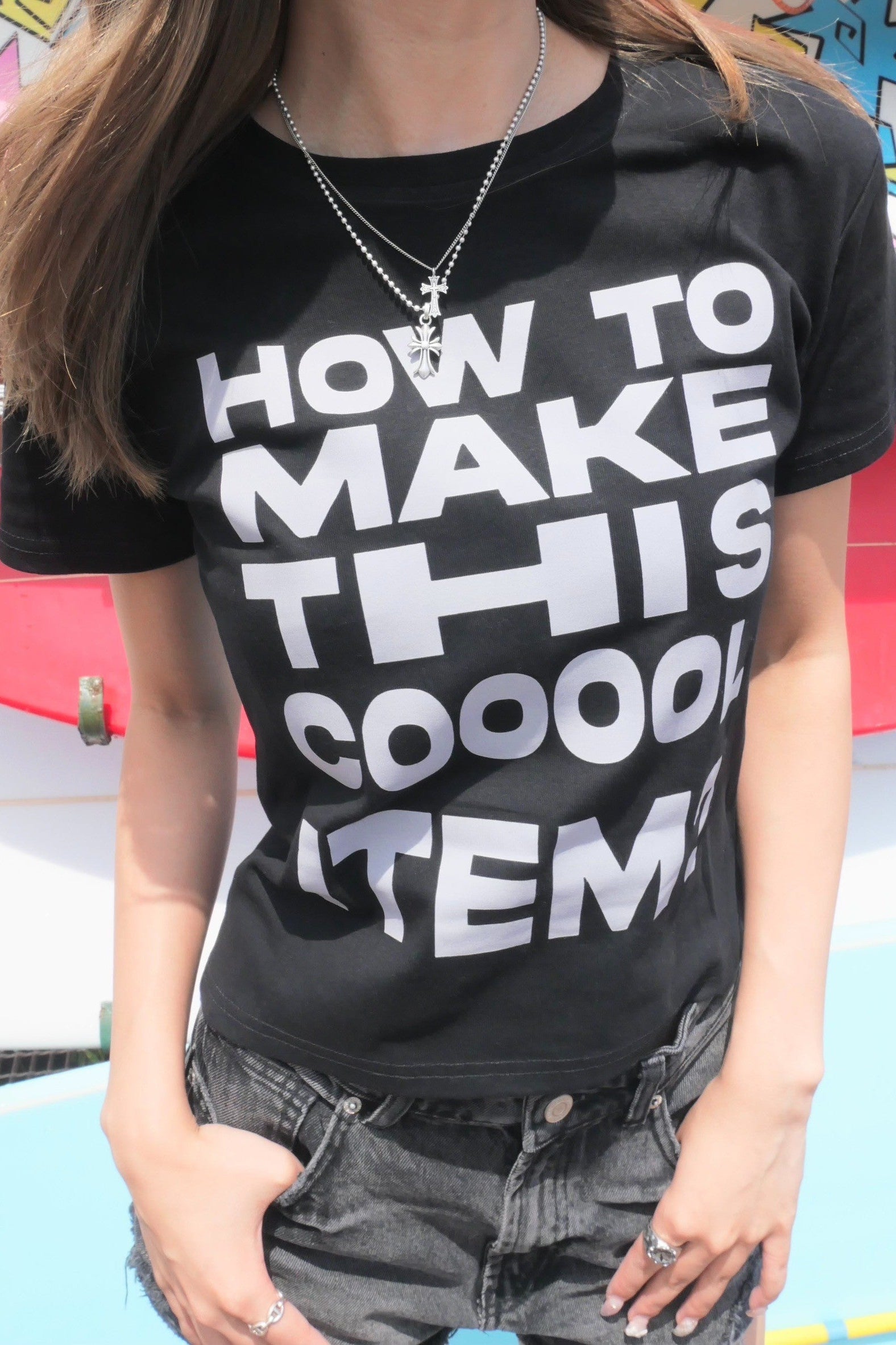 レタリングロゴミニ Tシャツ KR10240