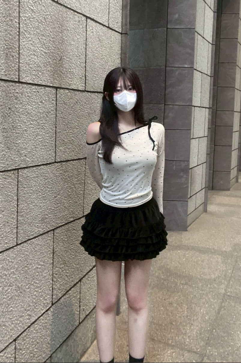 ドットワンショルトップス KR10261