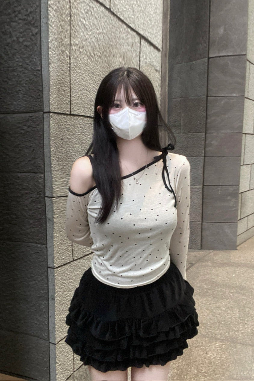 ドットワンショルトップス KR10261