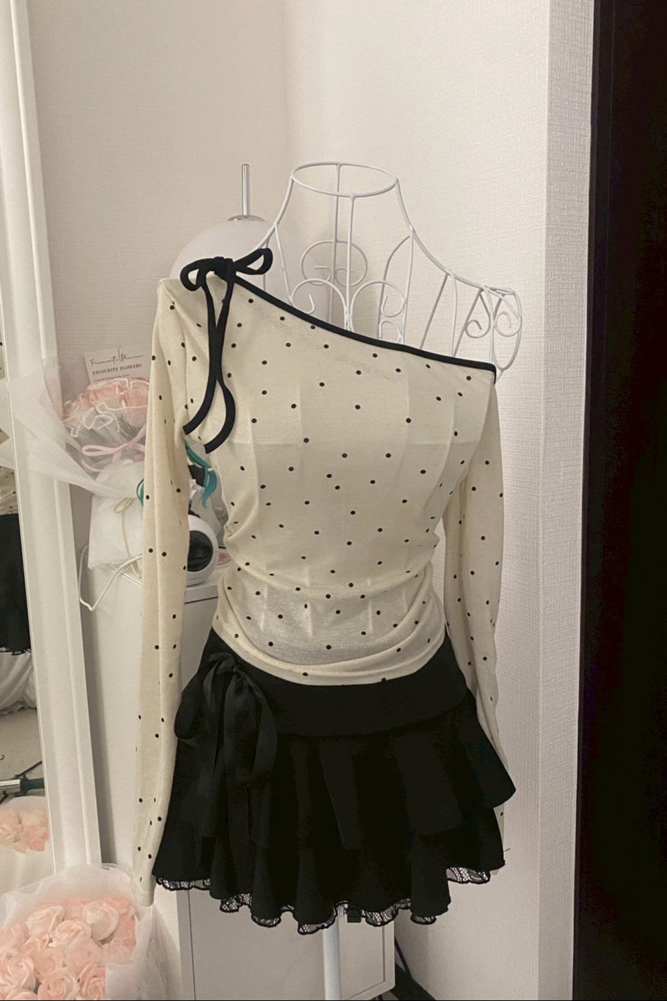 ドットワンショルトップス KR10261