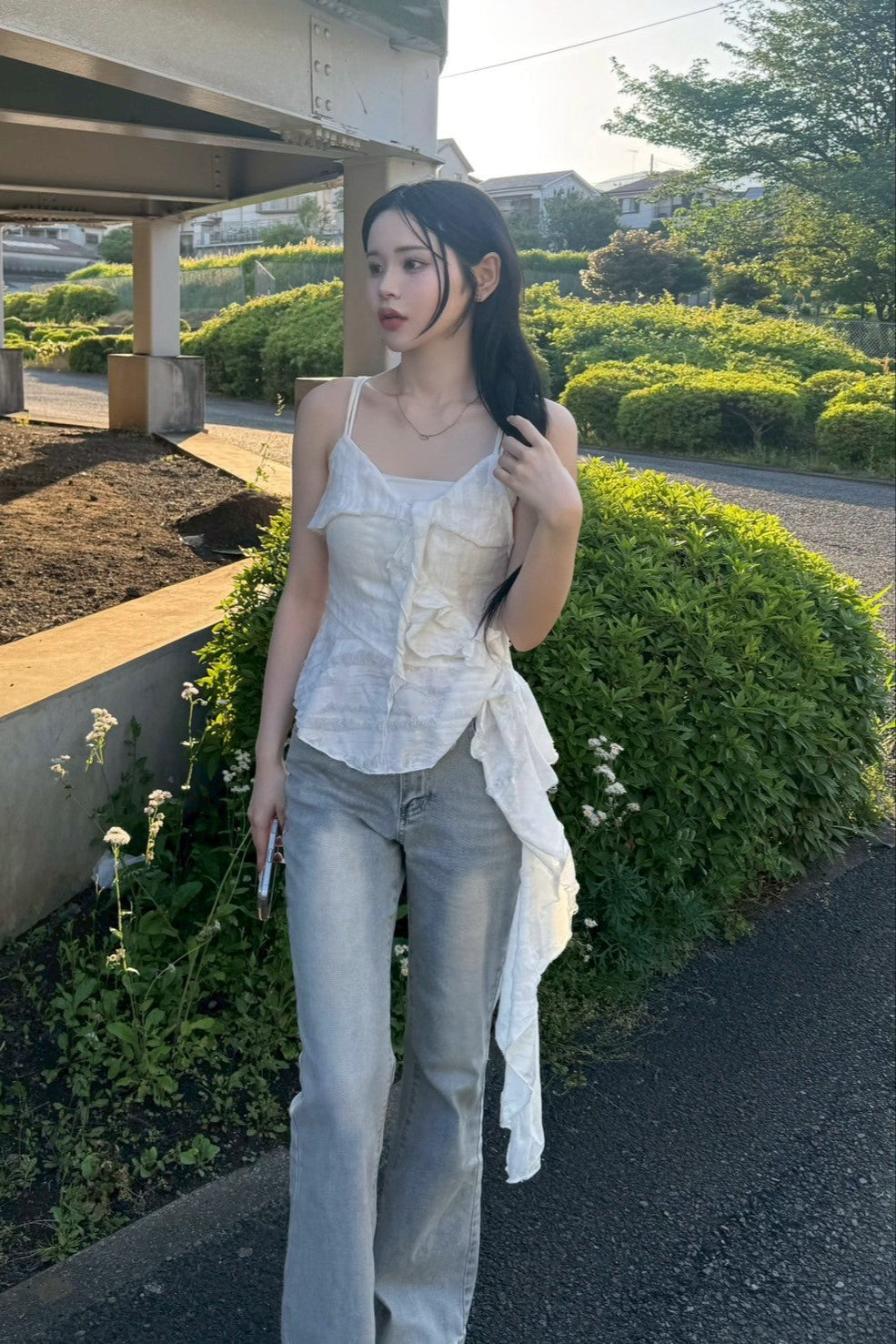 ブーツカットブルーパンツ KR10057