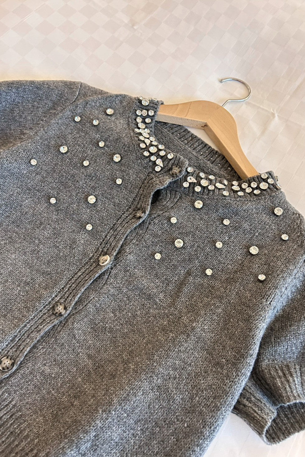 ジュエリークロップドトップス KR10493