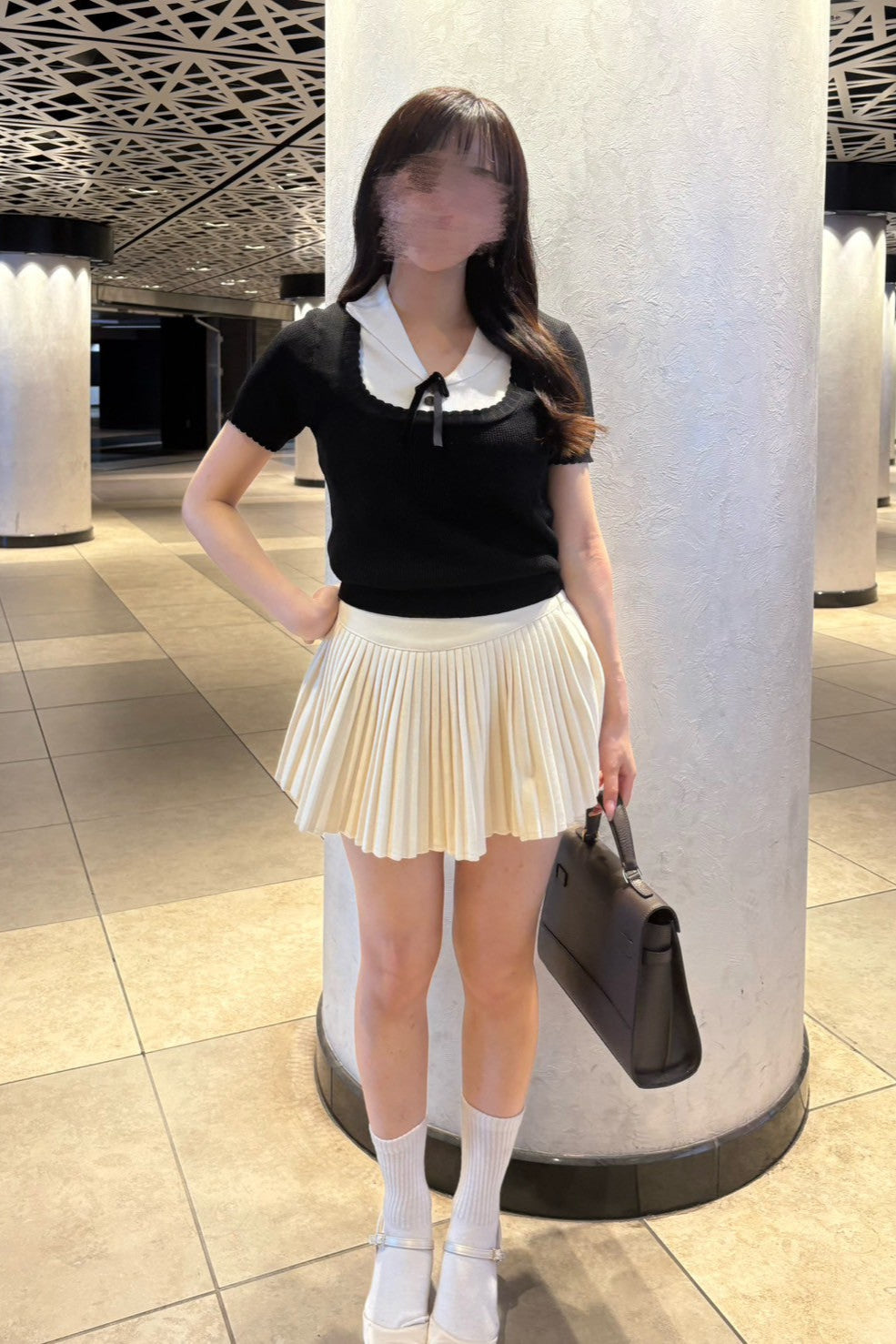 フレンチブラックポロニット KR10354