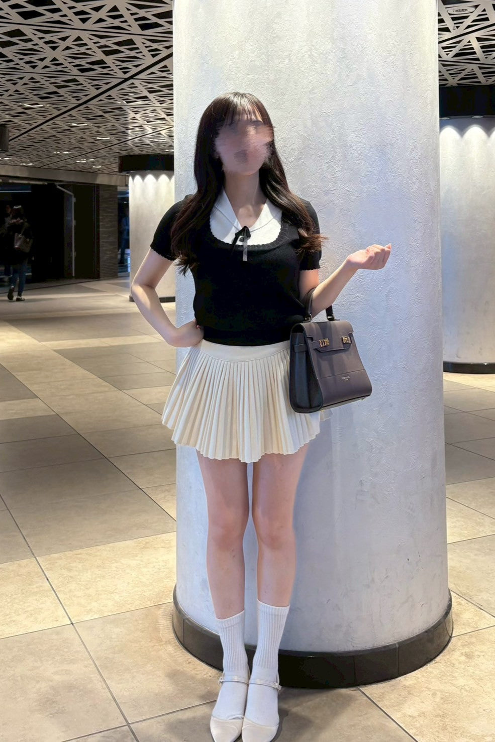 フレンチブラックポロニット KR10354