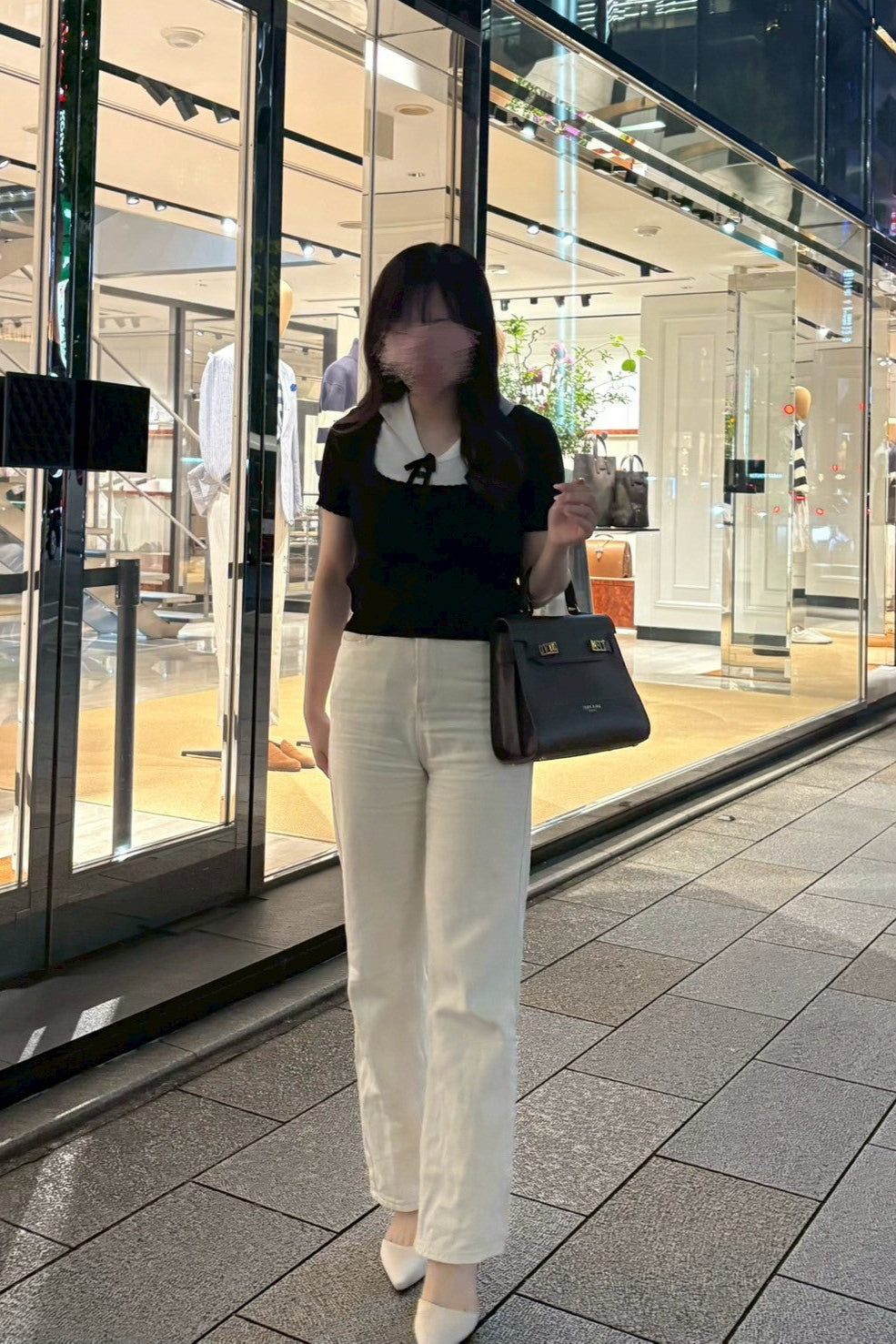 フレンチブラックポロニット KR10354