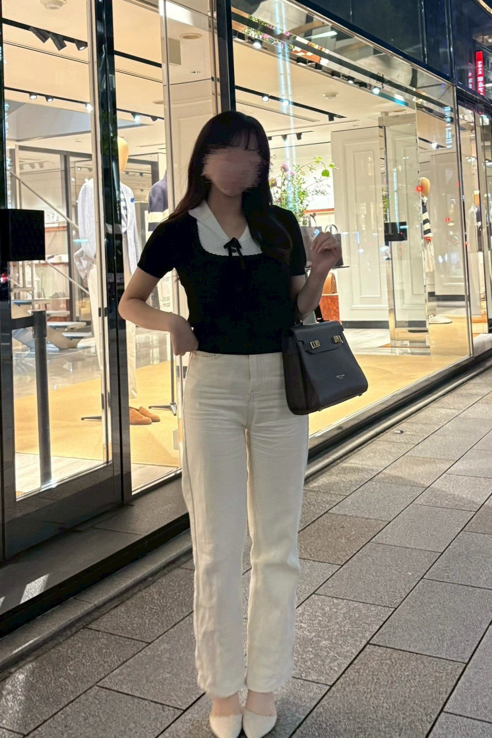 フレンチブラックポロニット KR10354
