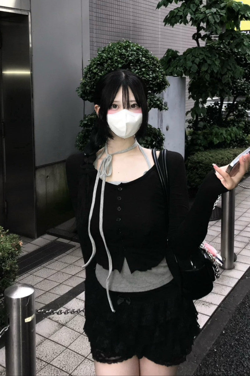 クロップドストラップキャミソール KR10269