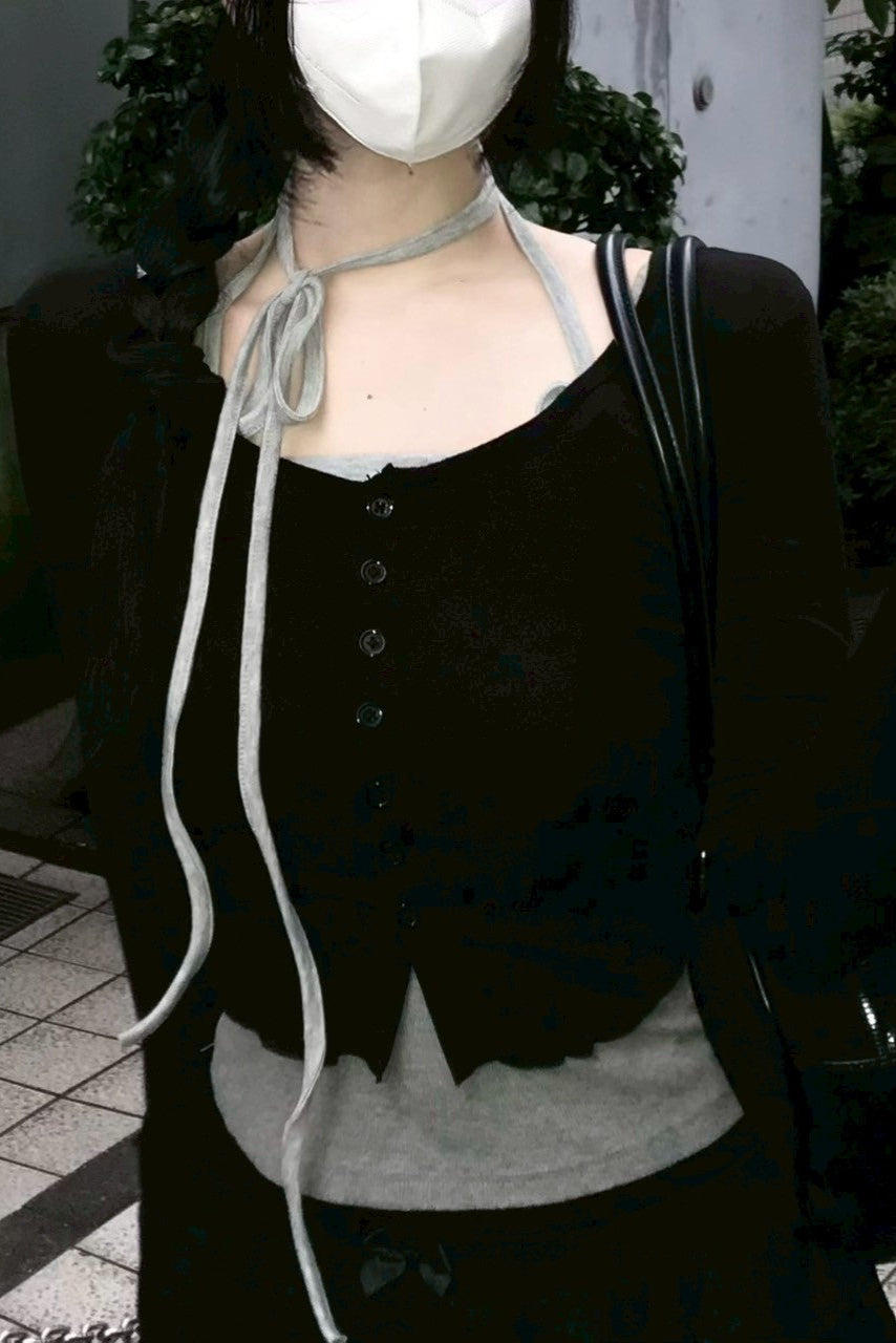 クロップドストラップキャミソール KR10269