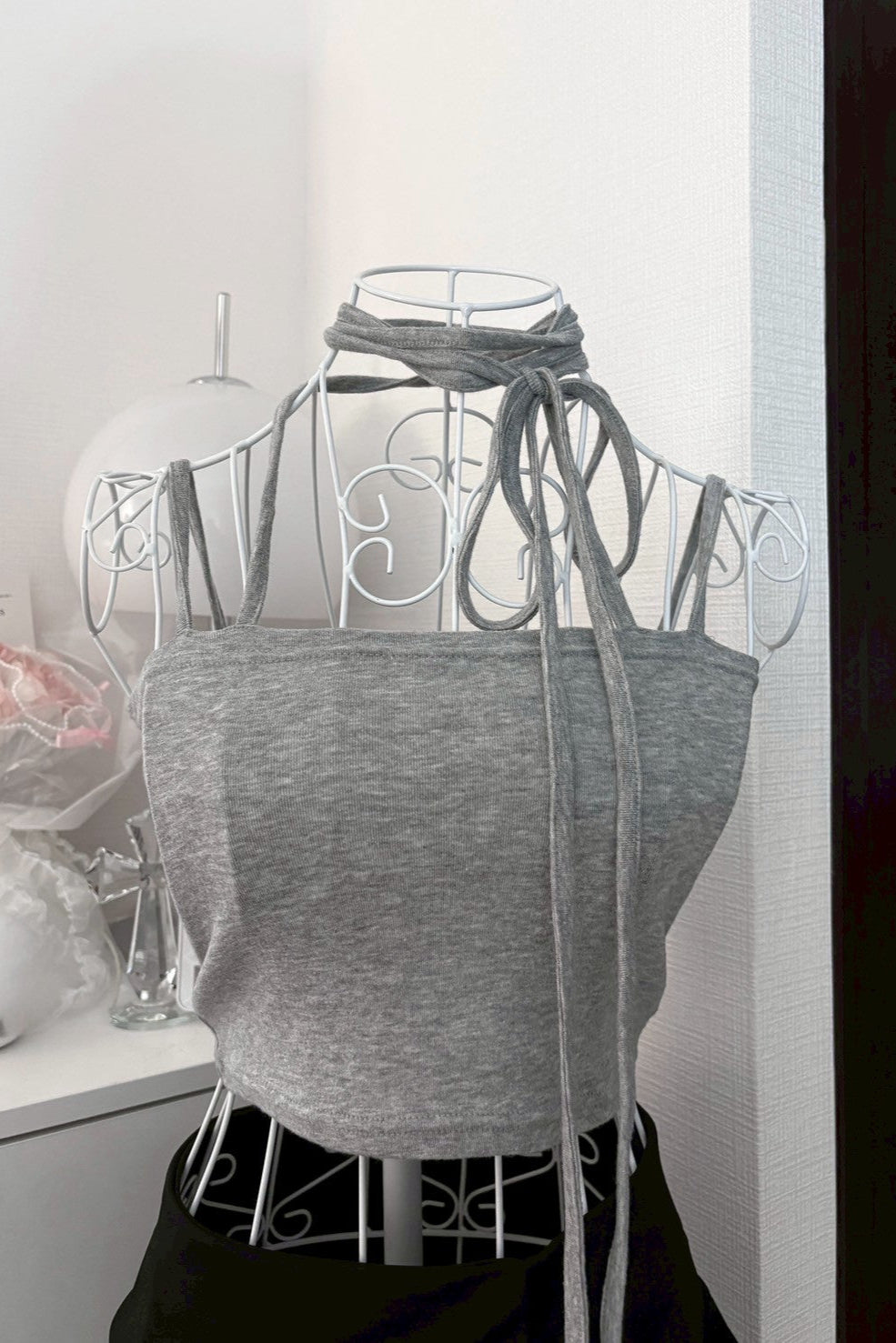 クロップドストラップキャミソール KR10269