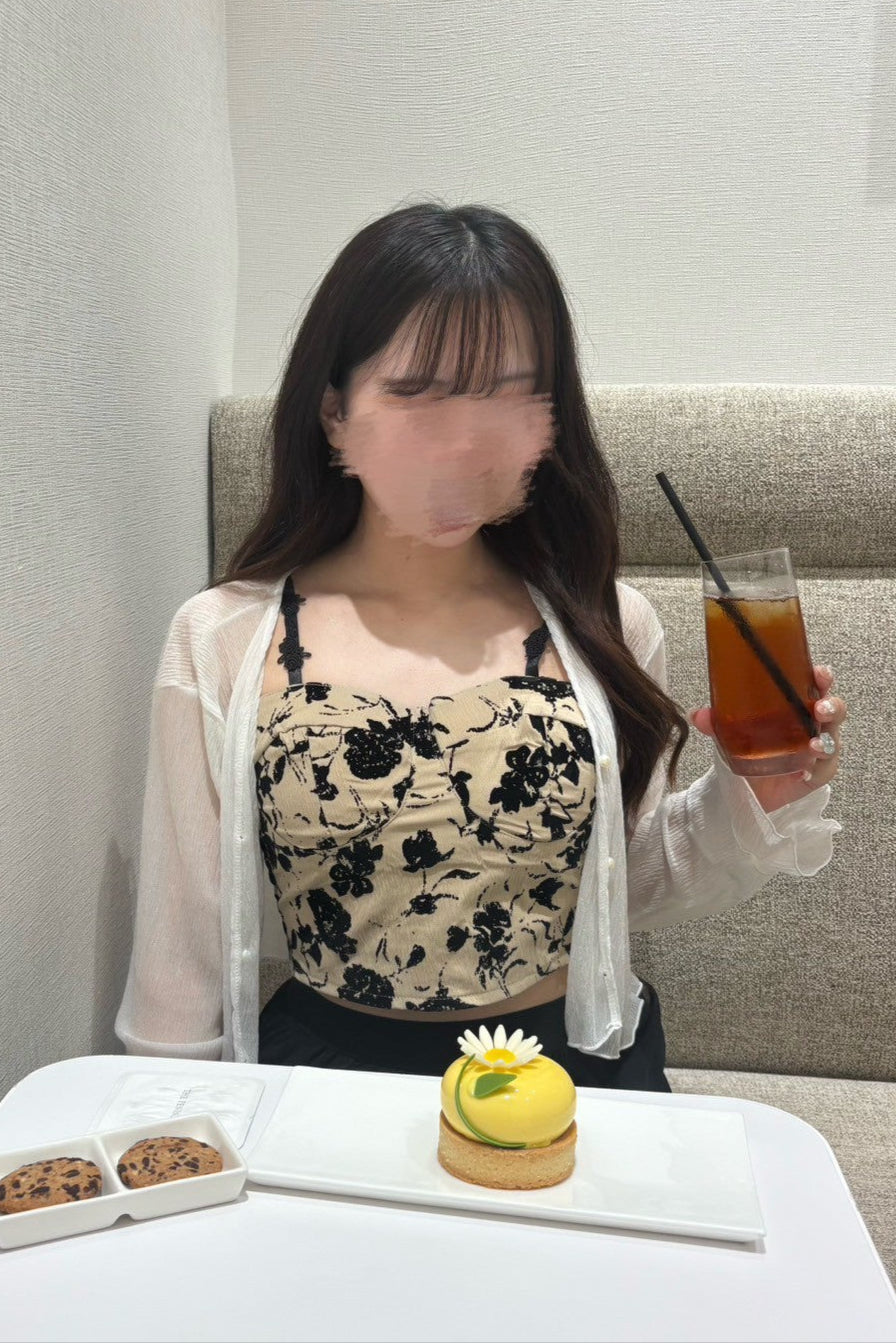 ホワイトシースルーカーディガン KR11498