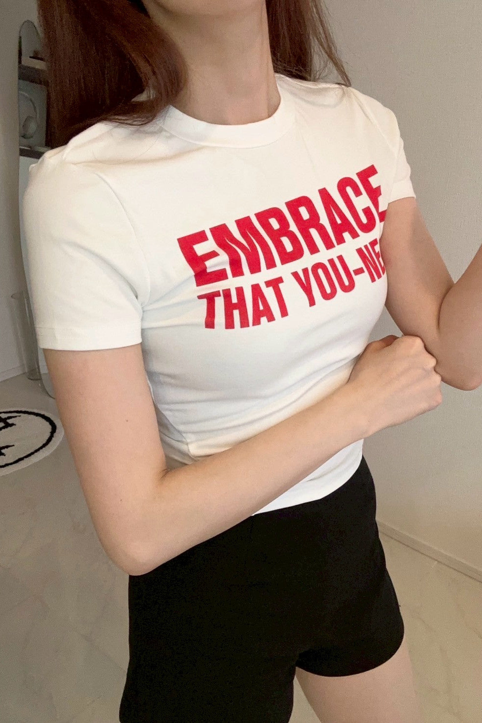 プリントミニTシャツ KR11568