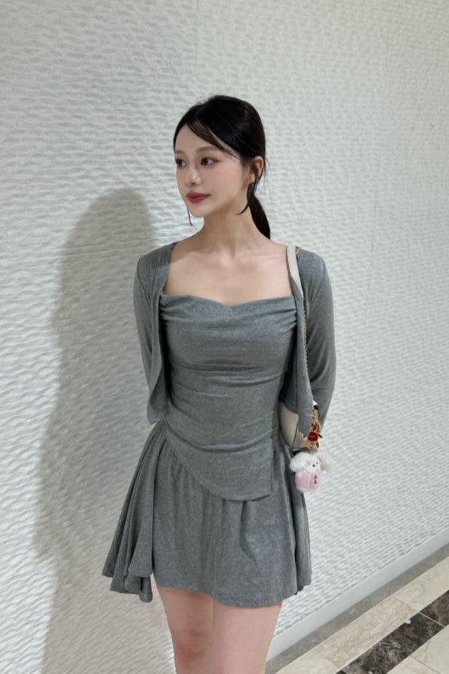 3ピースグレーセットアップ KR11317