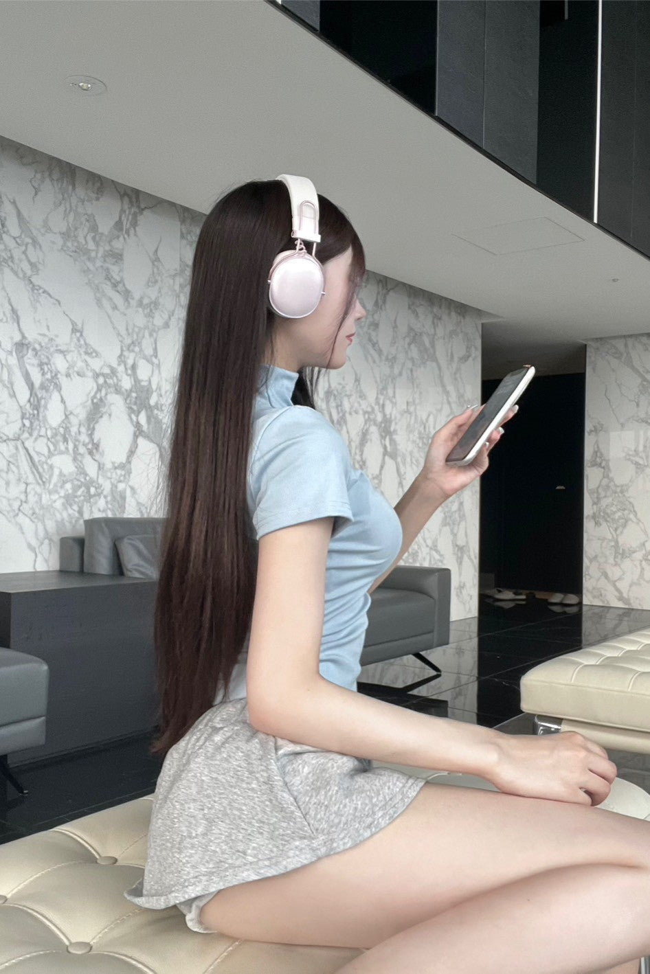 スウェットティアードインパンスカート KR11389
