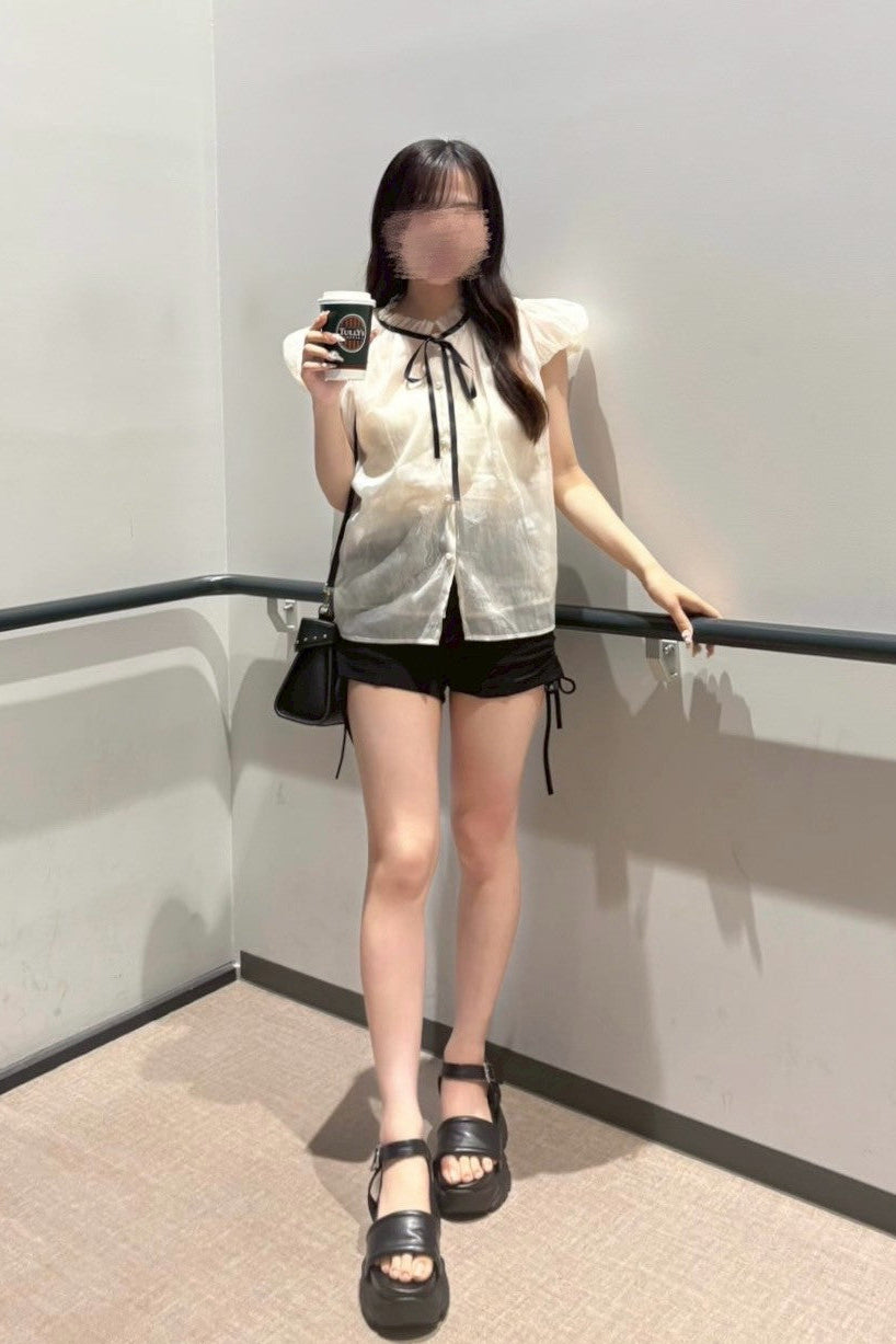 サイドシャーリングショートパンツ KR11502