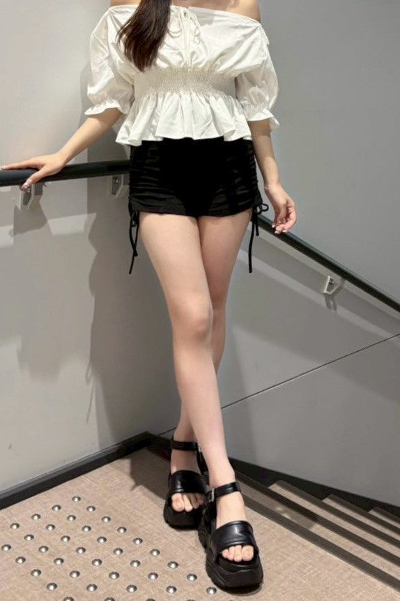 サイドシャーリングショートパンツ KR11502