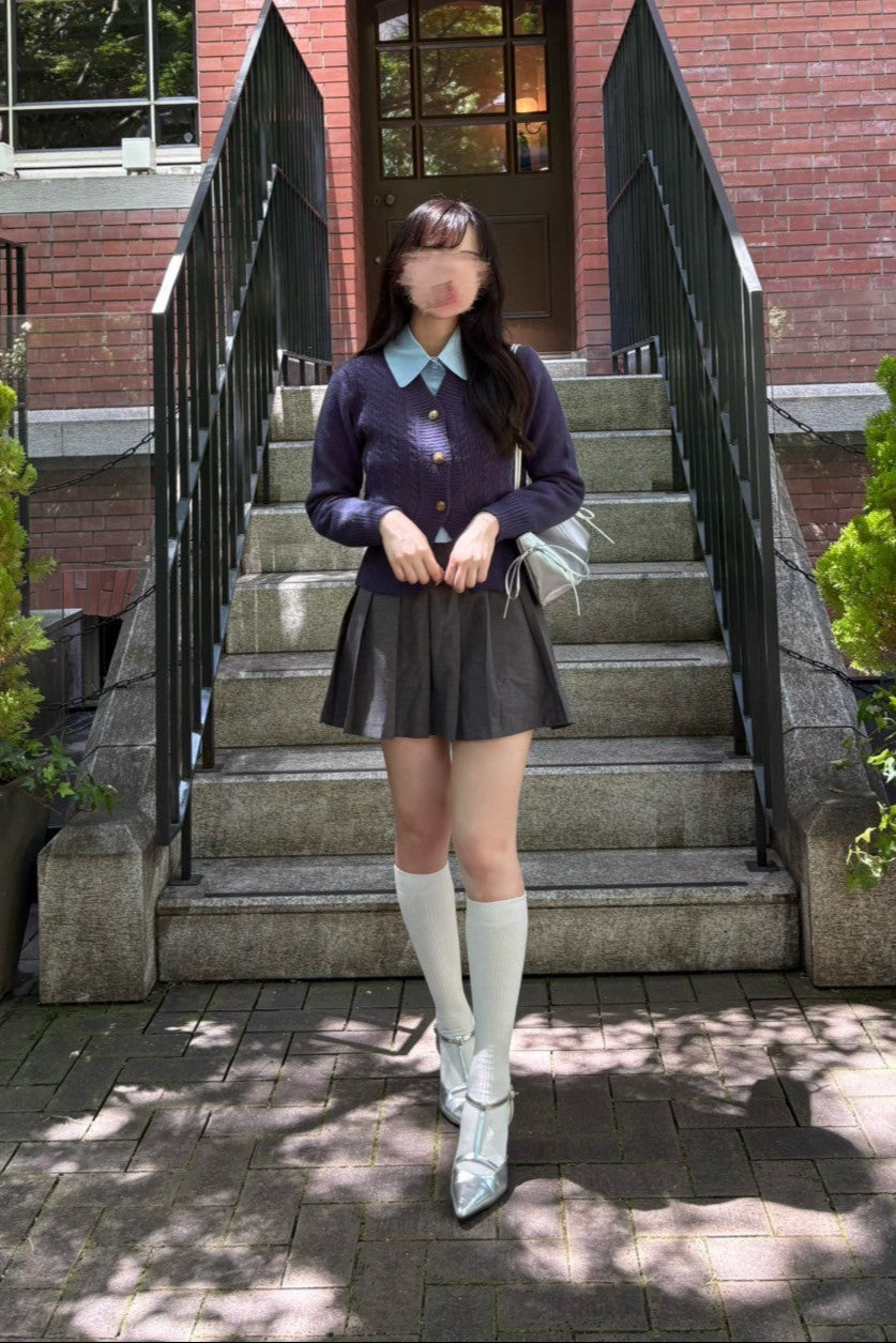 Vネックカーディガン KR11708