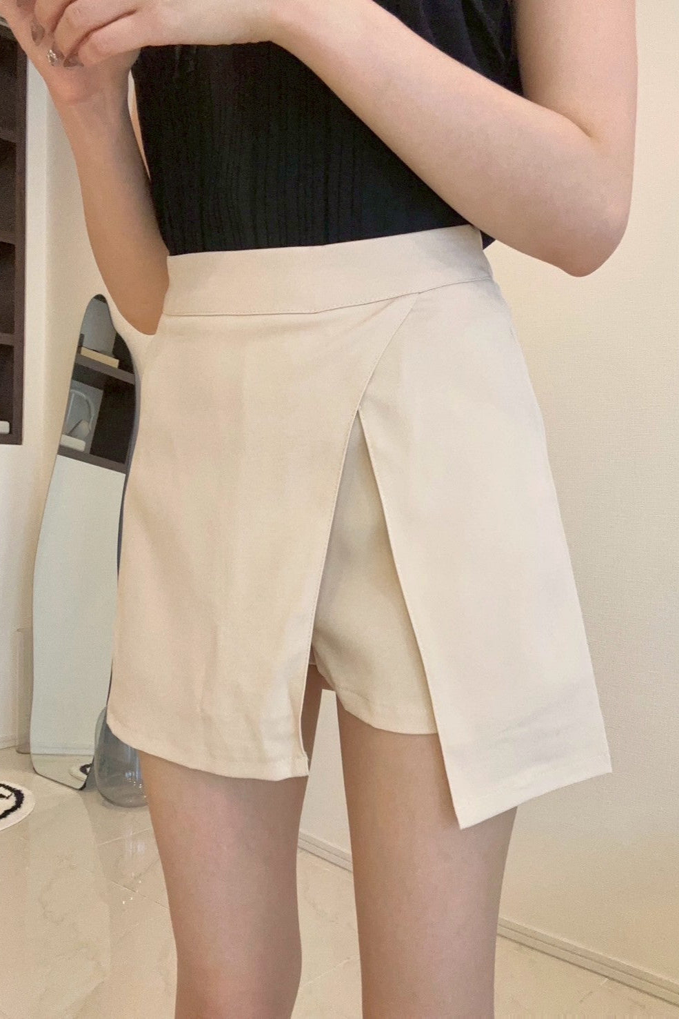 ラップデザインショートパンツ KR11774